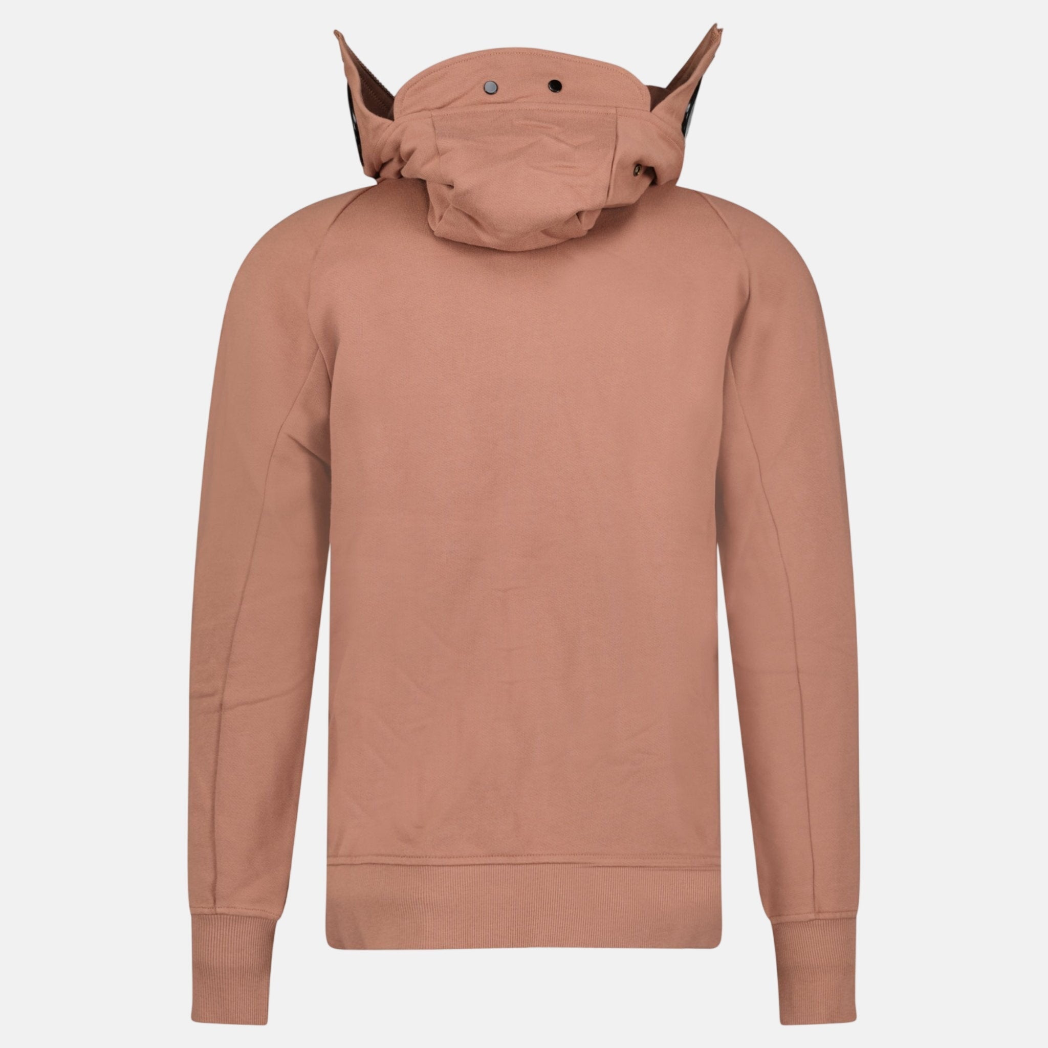Buy CP Company Hooded Explorer Goggle Zip Up Sweatshirt Light
