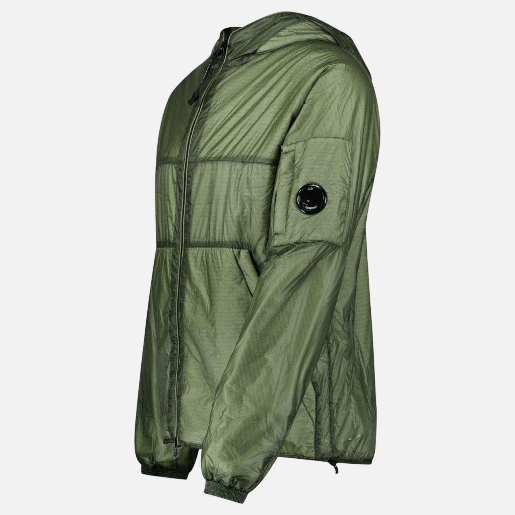 CP Company Nada Shell Jacket Seagrass Green - Rail 7 - northern threads uk