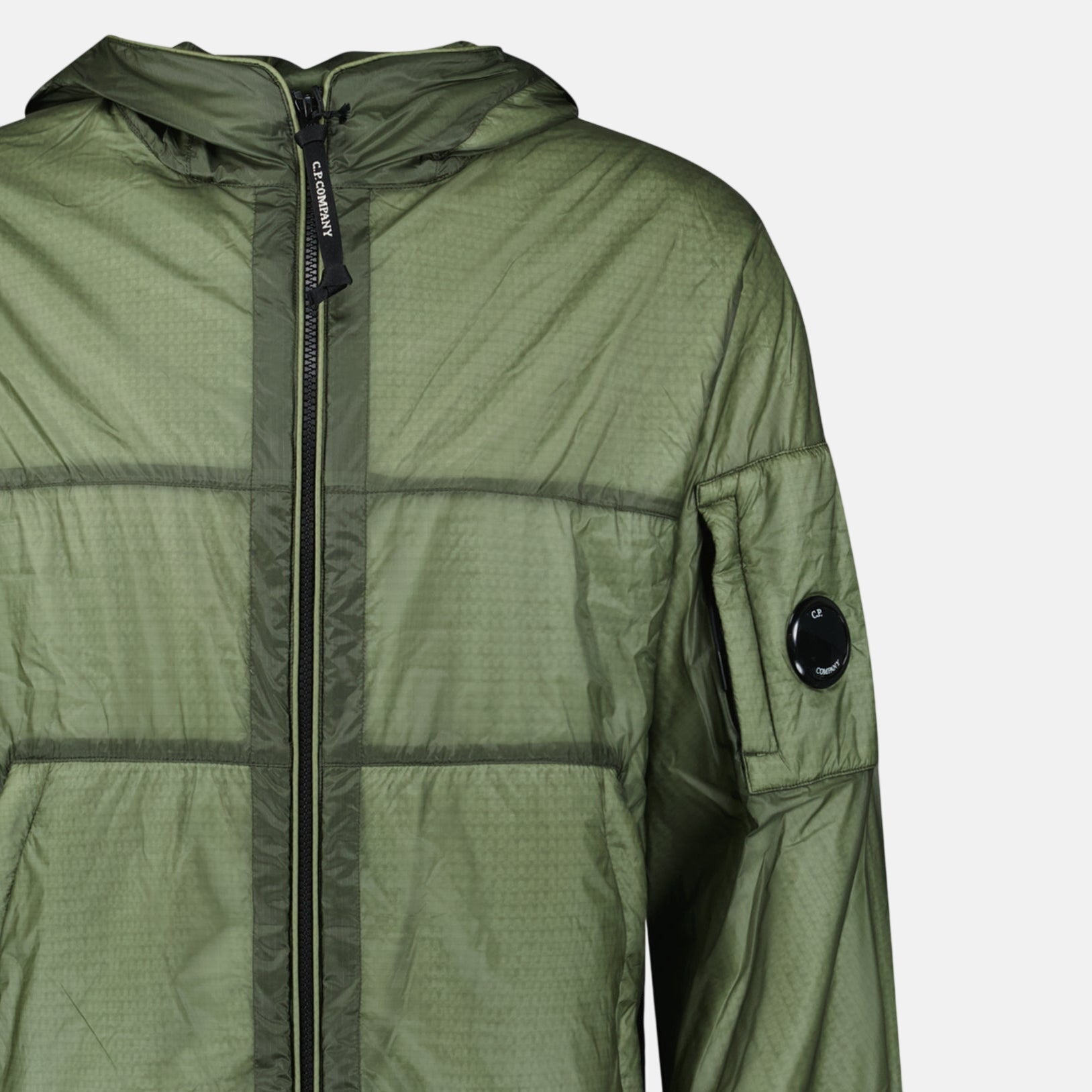 CP Company Nada Shell Jacket Seagrass Green - Rail 7 - northern threads uk
