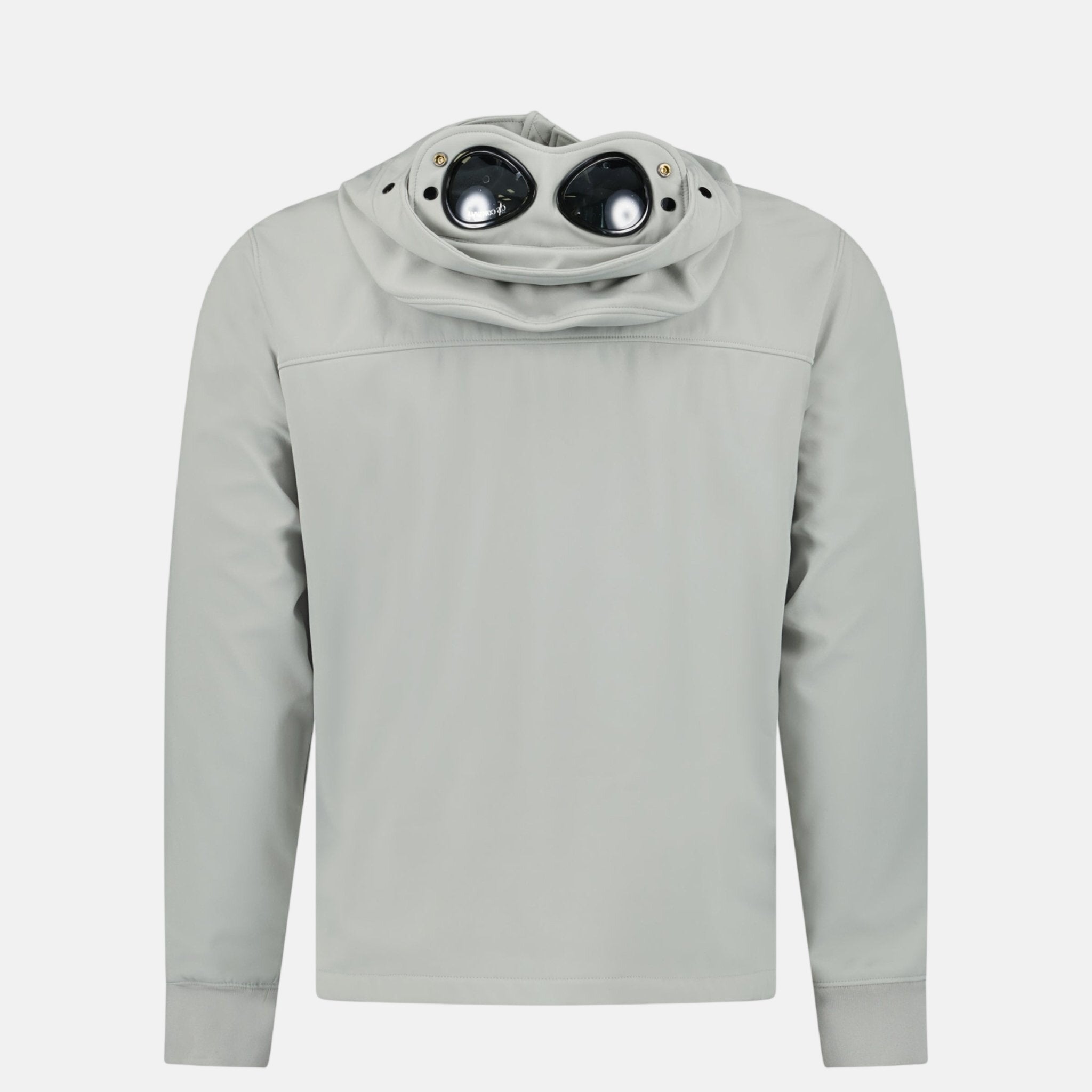 CP Company Shell - R Goggle Fleece Jacket London Fog - sku-57918555816317 - northern threads uk