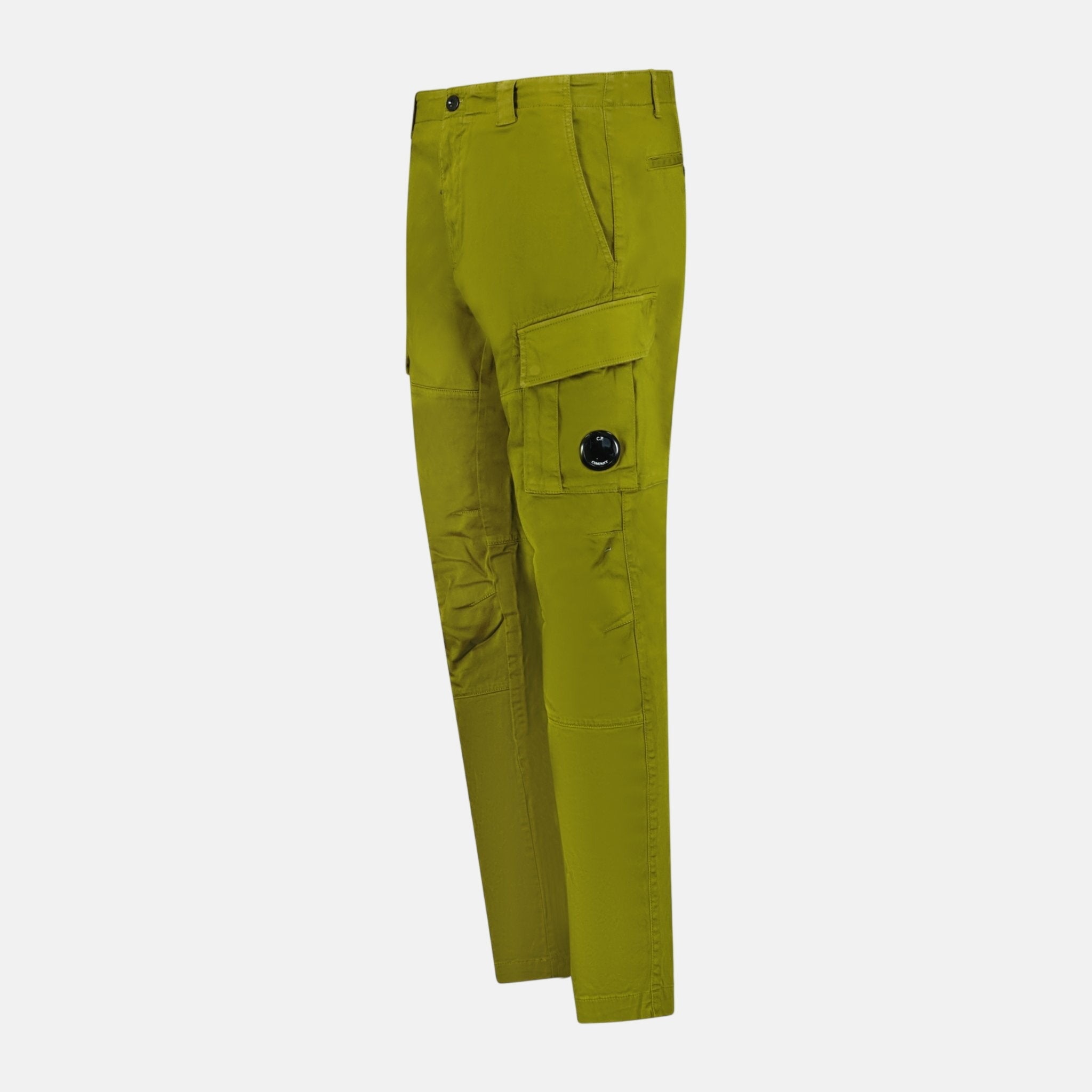 CP Company Stretch Sateen Cargo Pants Green - northern threads