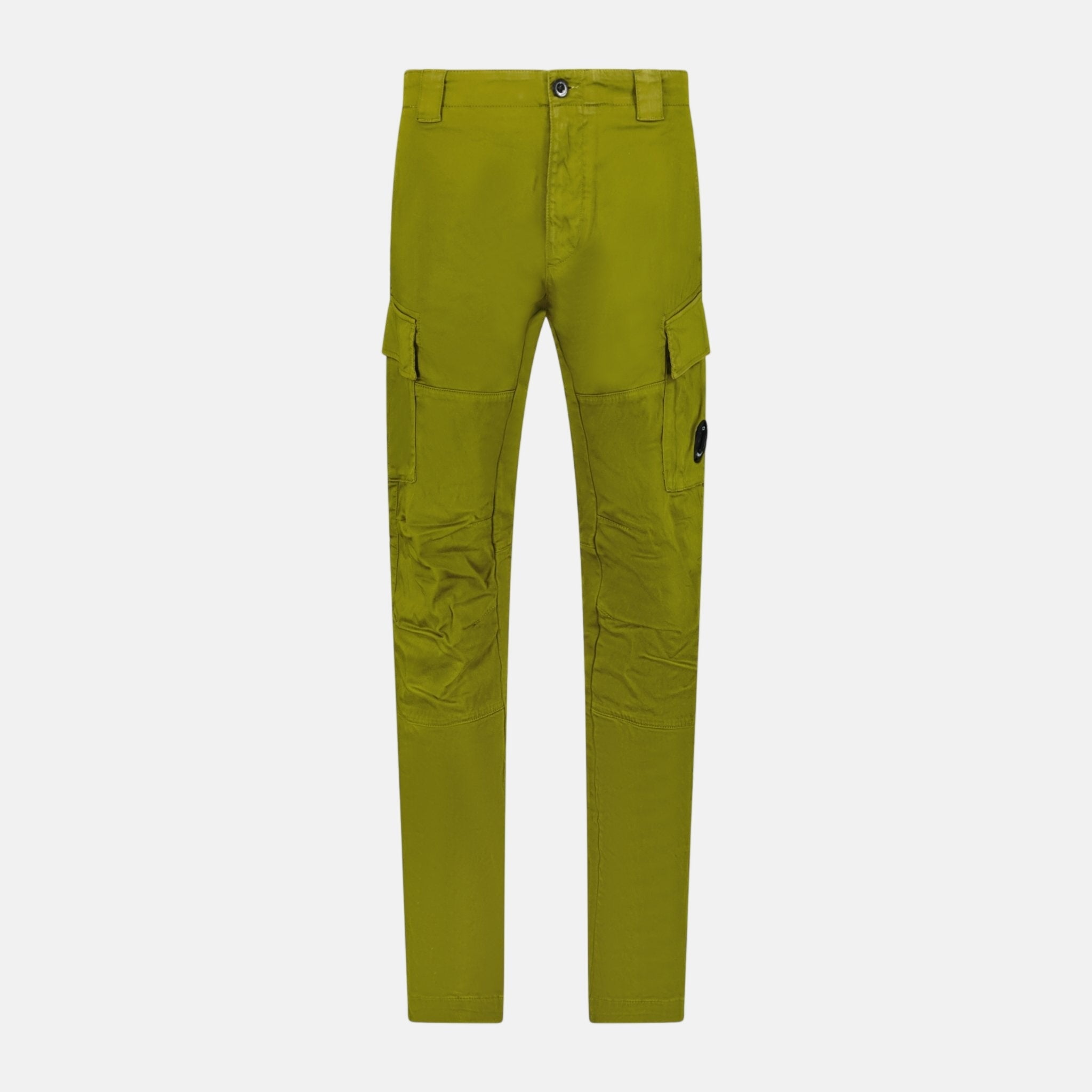 CP Company Stretch Sateen Cargo Pants Green - E7 - northern threads uk