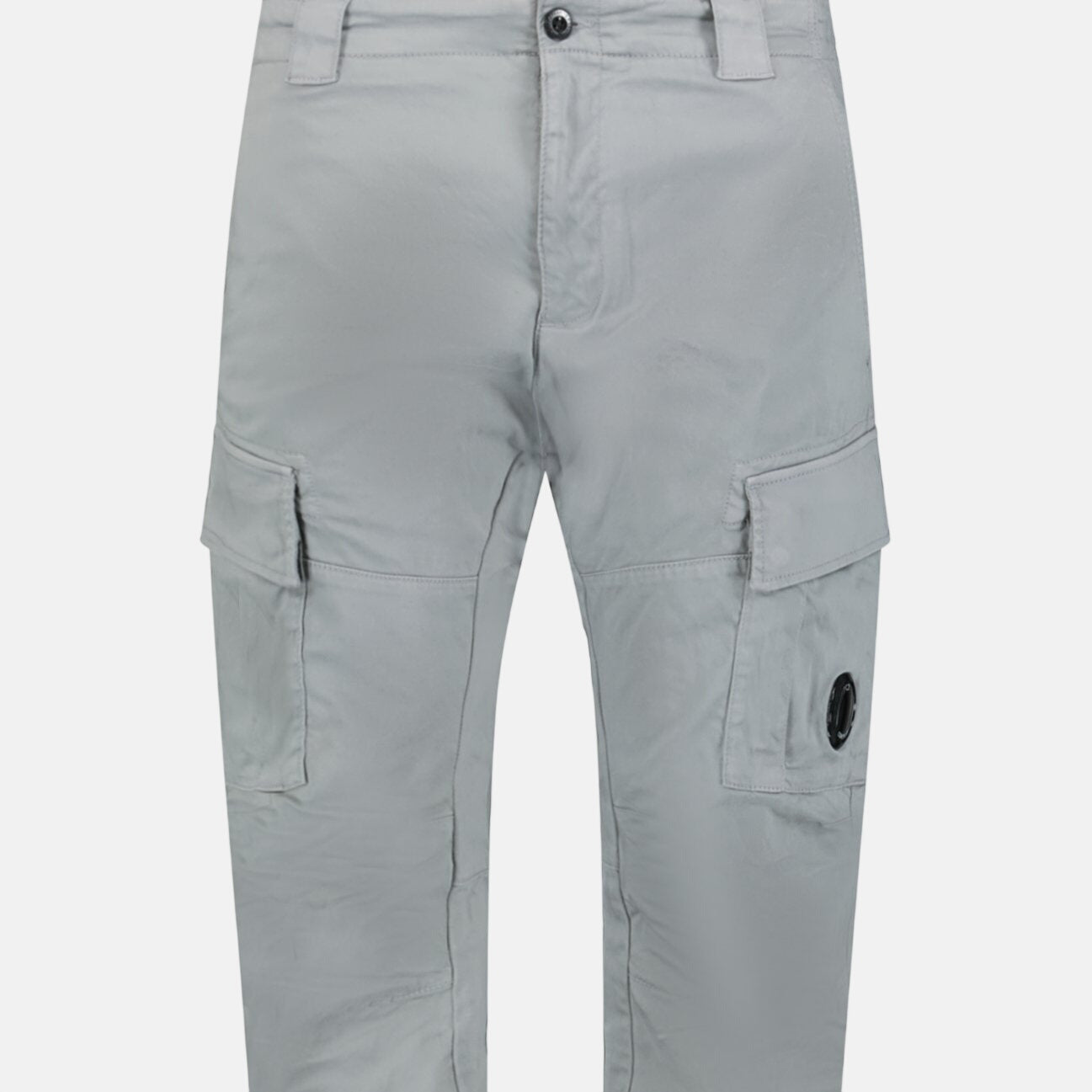 CP Company Stretch Sateen Cargo Pants Grey - northern threads