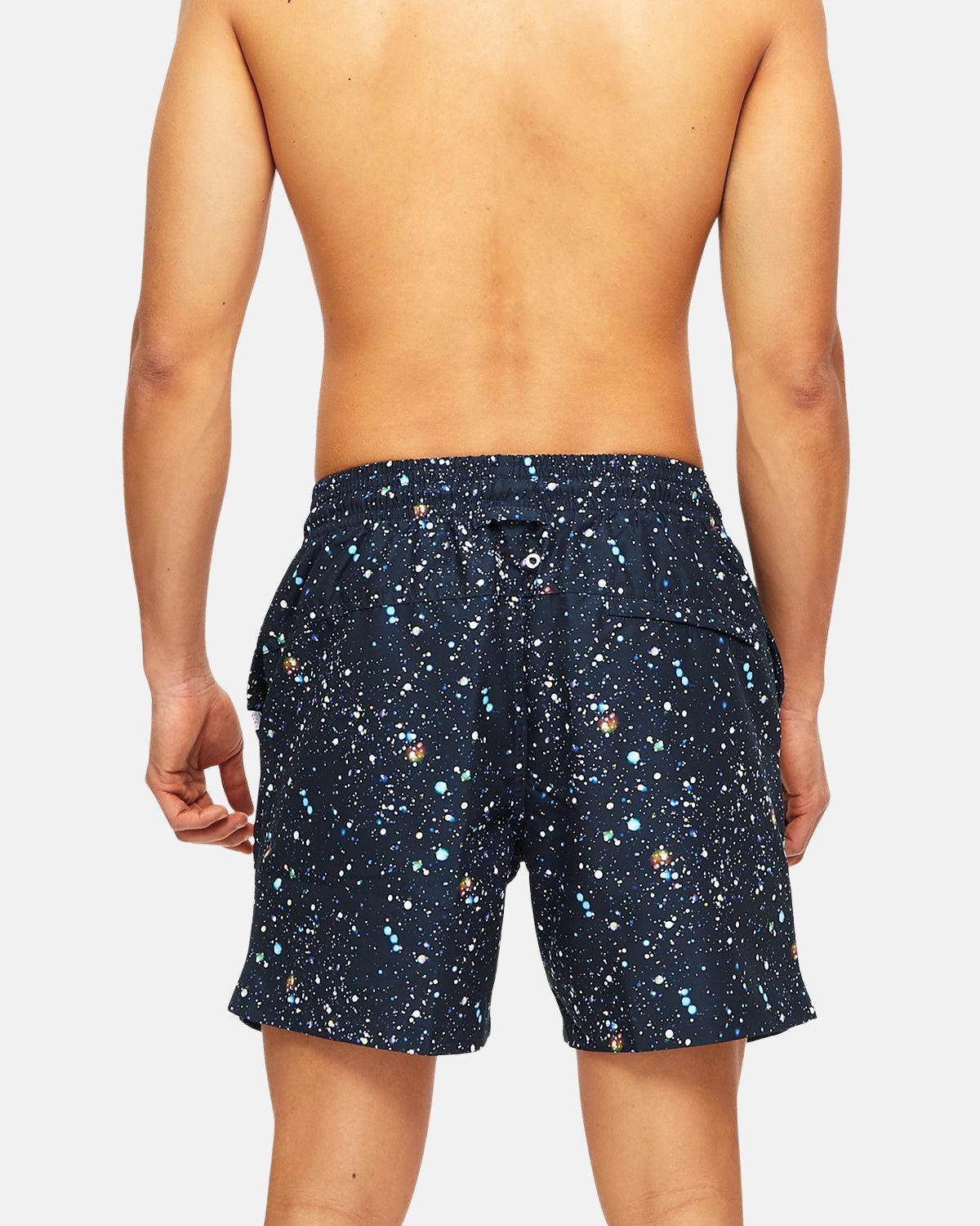 DEREK ROSE MAUI 36 SWIM SHORTS NAVY - northern threads