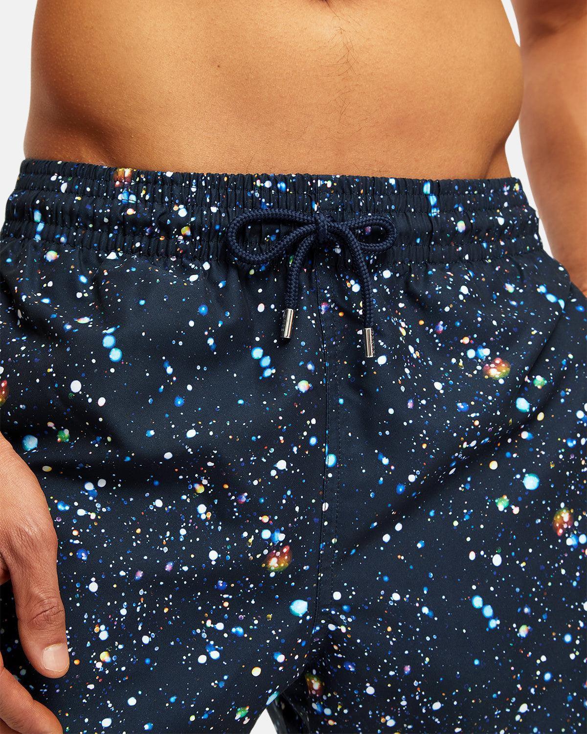DEREK ROSE MAUI 36 SWIM SHORTS NAVY - northern threads