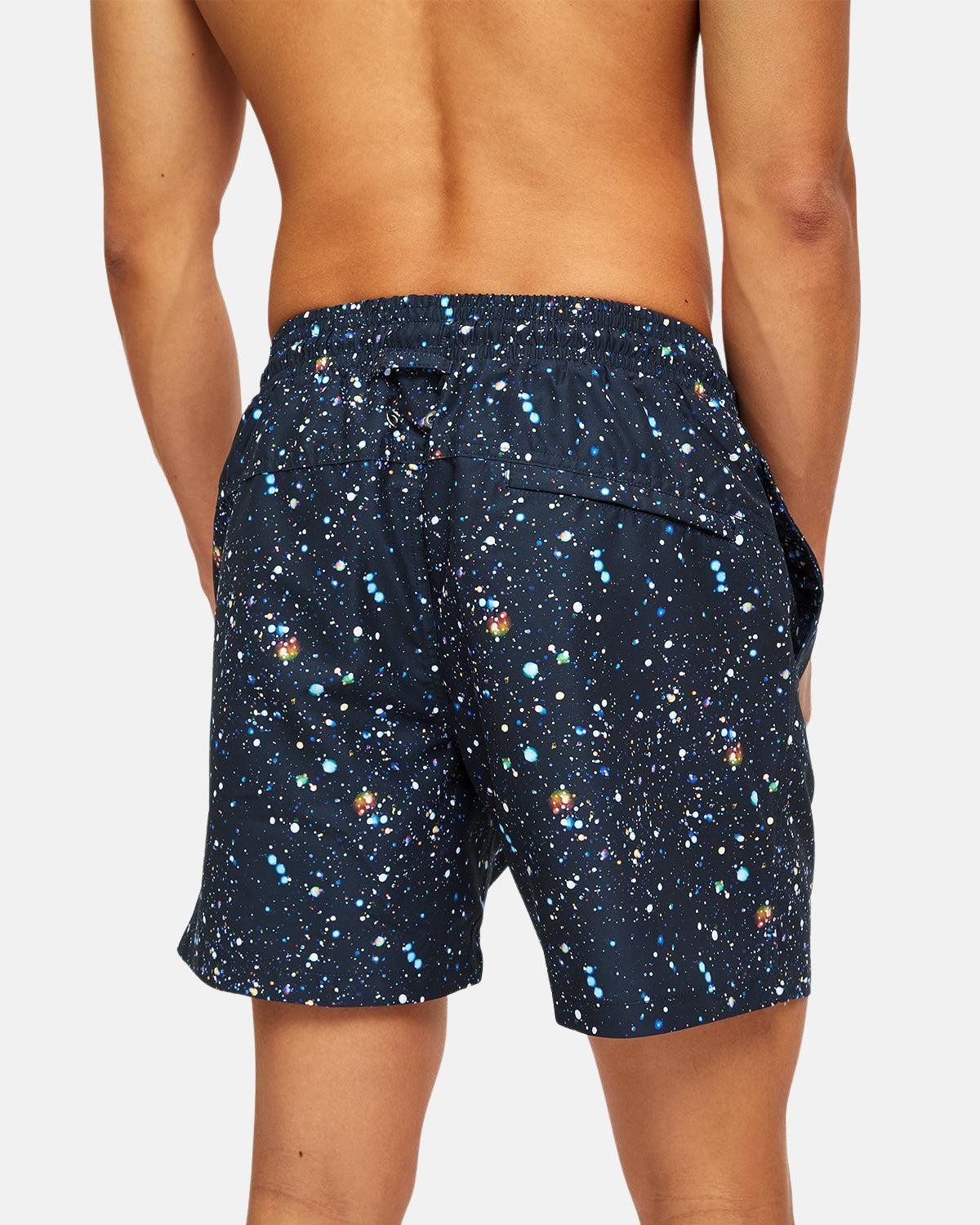 DEREK ROSE MAUI 36 SWIM SHORTS NAVY - northern threads