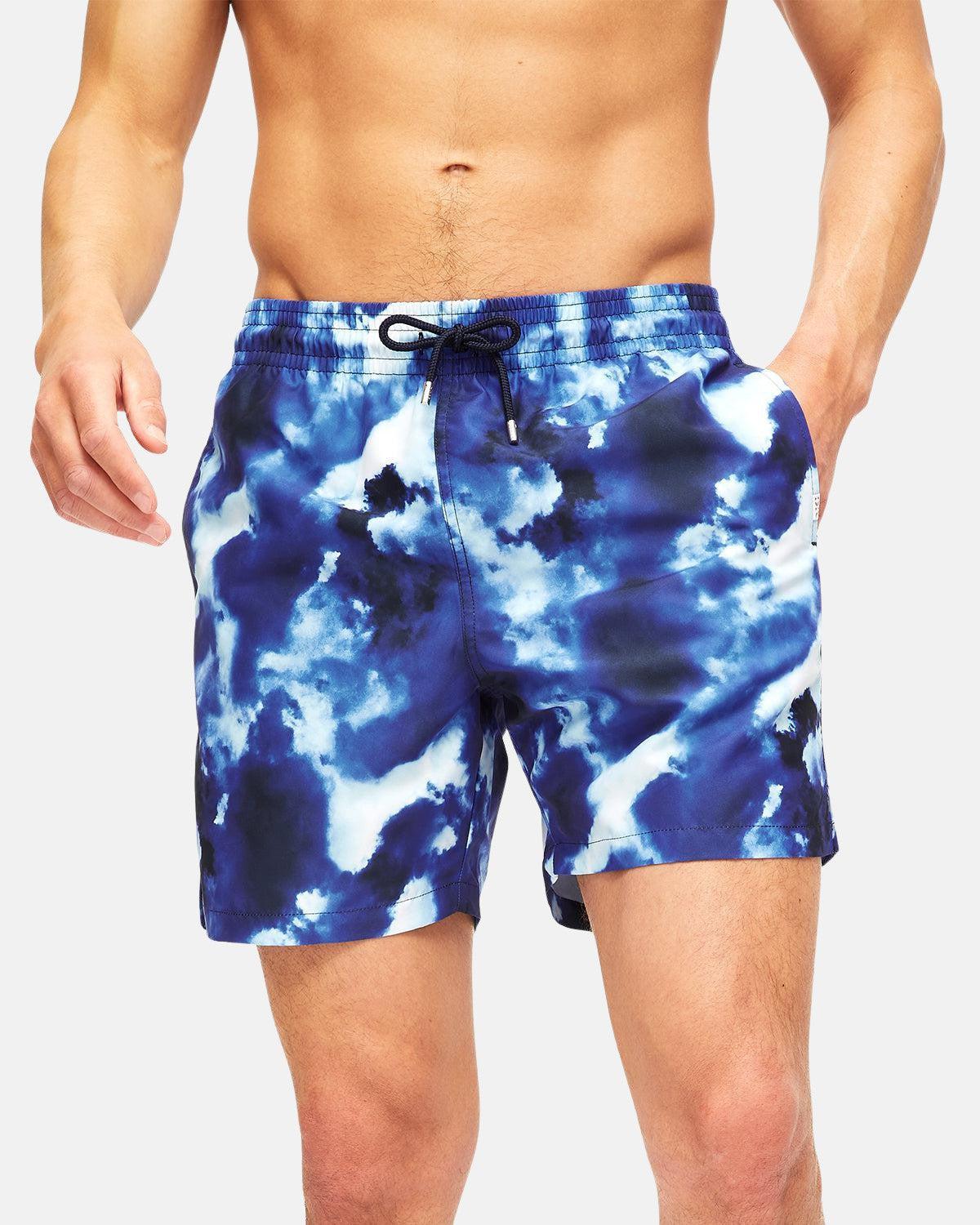 DEREK ROSE MAUI 37 SWIM SHORTS NAVY - northern threads