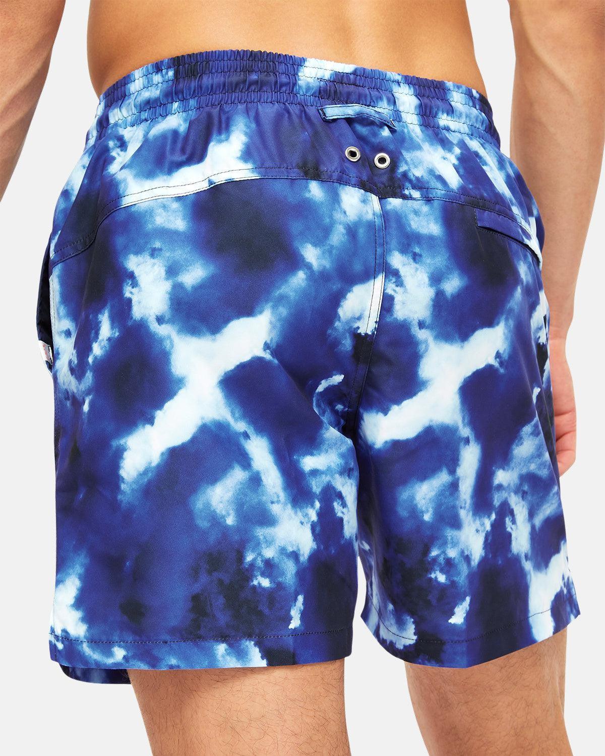DEREK ROSE MAUI 37 SWIM SHORTS NAVY - northern threads