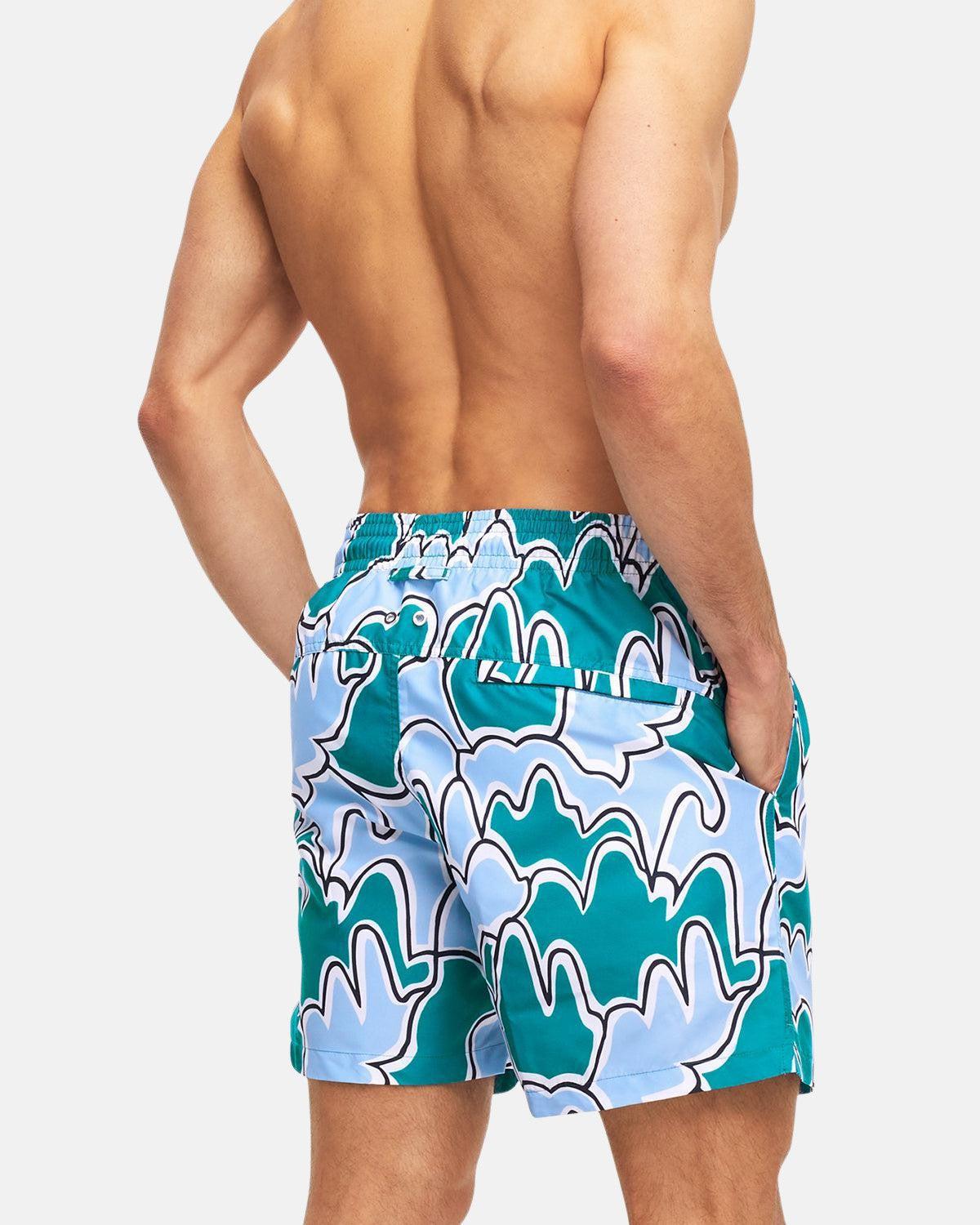 DEREK ROSE MAUI 45 SWIM SHORTS MULTI - northern threads