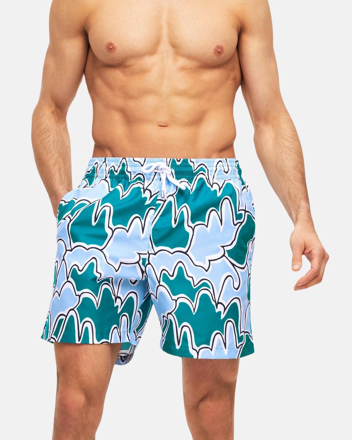 DEREK ROSE MAUI 45 SWIM SHORTS MULTI - northern threads