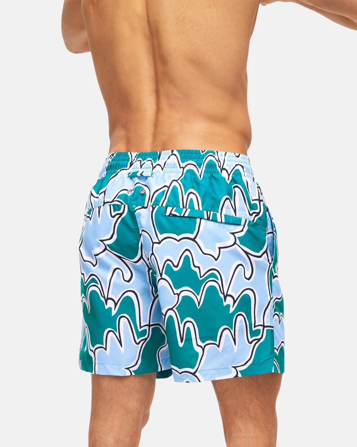 DEREK ROSE MAUI 45 SWIM SHORTS MULTI - northern threads