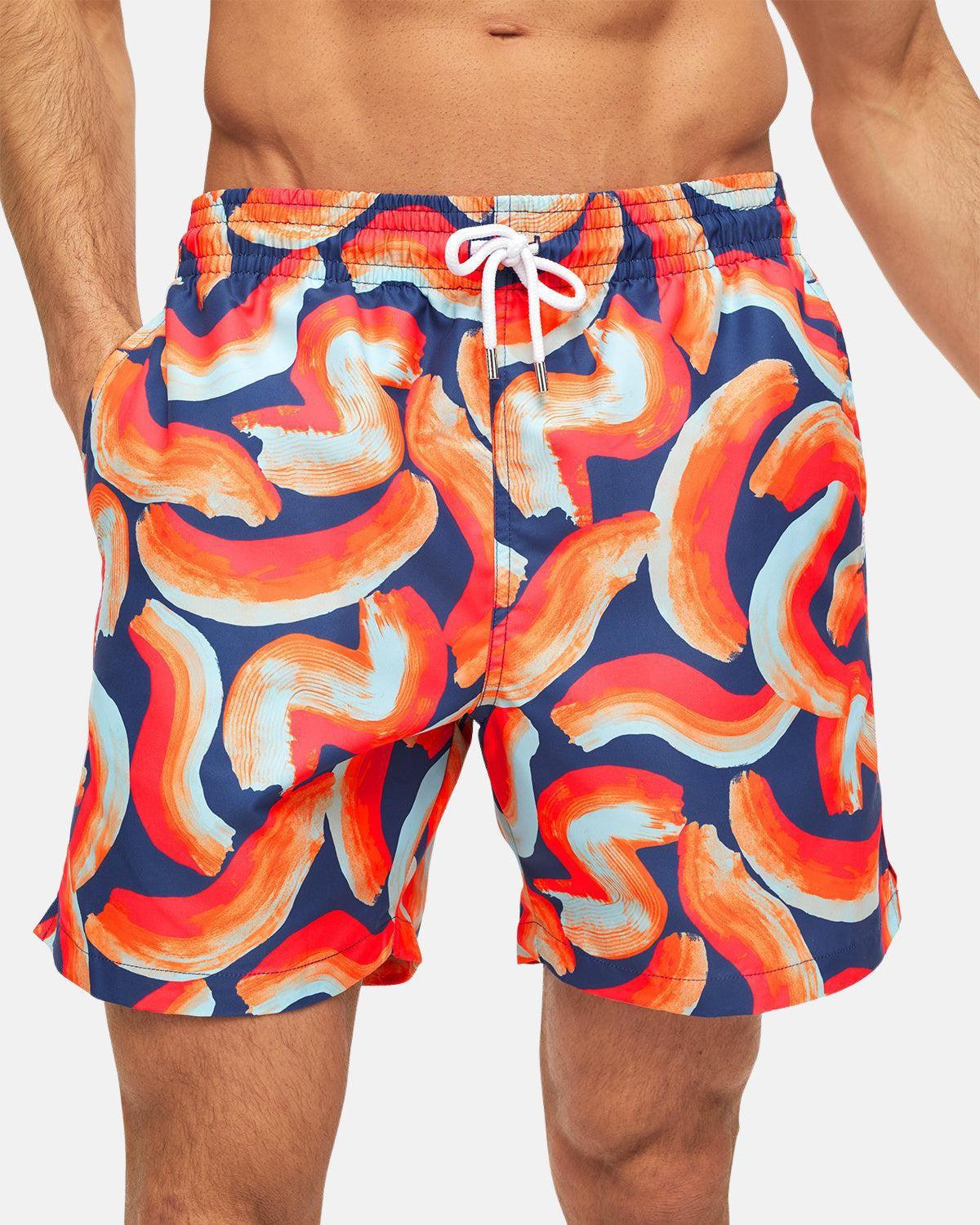 DEREK ROSE MAUI 46 SWIM SHORTS MULTI - northern threads
