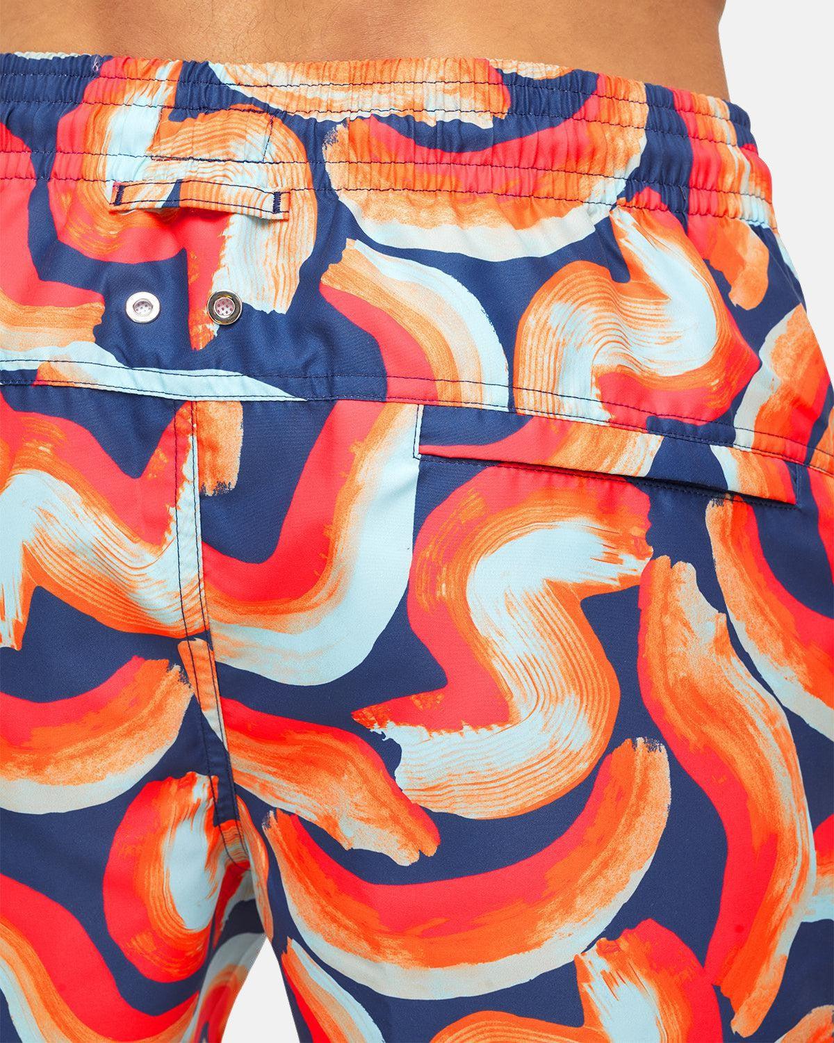 DEREK ROSE MAUI 46 SWIM SHORTS MULTI - northern threads