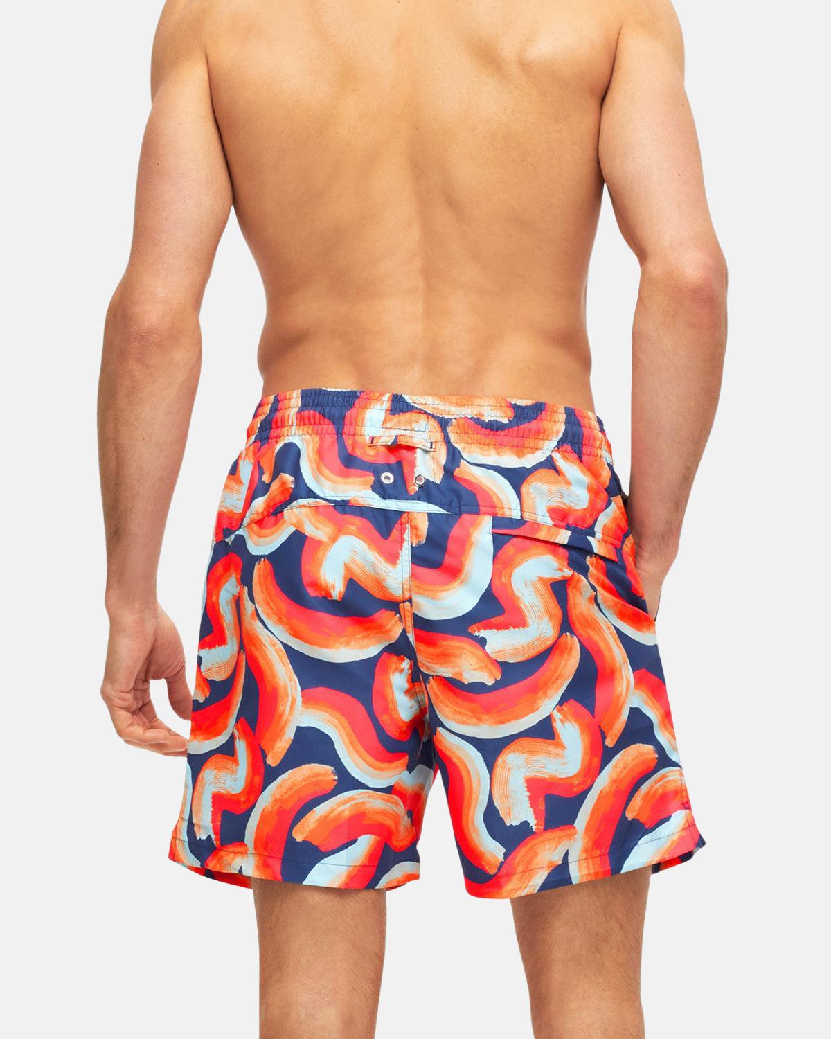 DEREK ROSE MAUI 46 SWIM SHORTS MULTI - northern threads