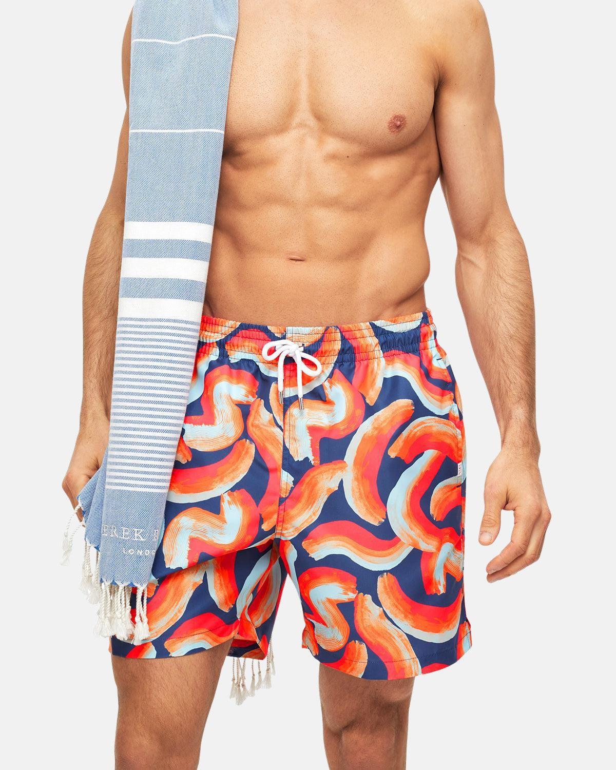DEREK ROSE MAUI 46 SWIM SHORTS MULTI - northern threads