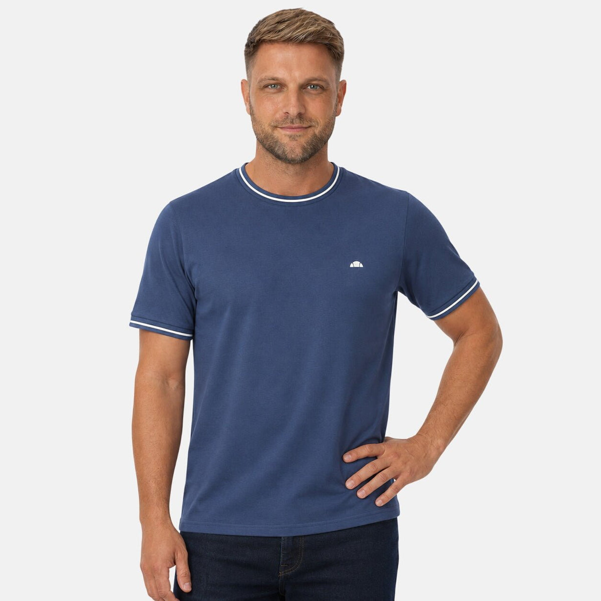 Ellesse Biagia T-Shirt Navy | Northern Threads Designer Menswear