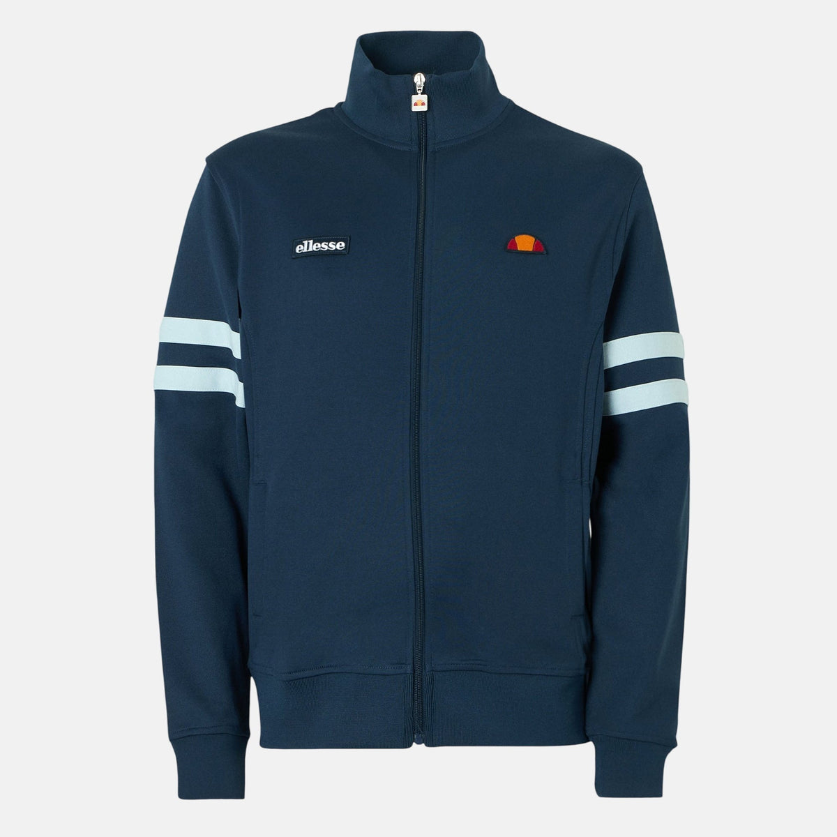 Ellesse Roma Track Top Jacket Navy/Light Blue | Northern Threads Designer Menswear