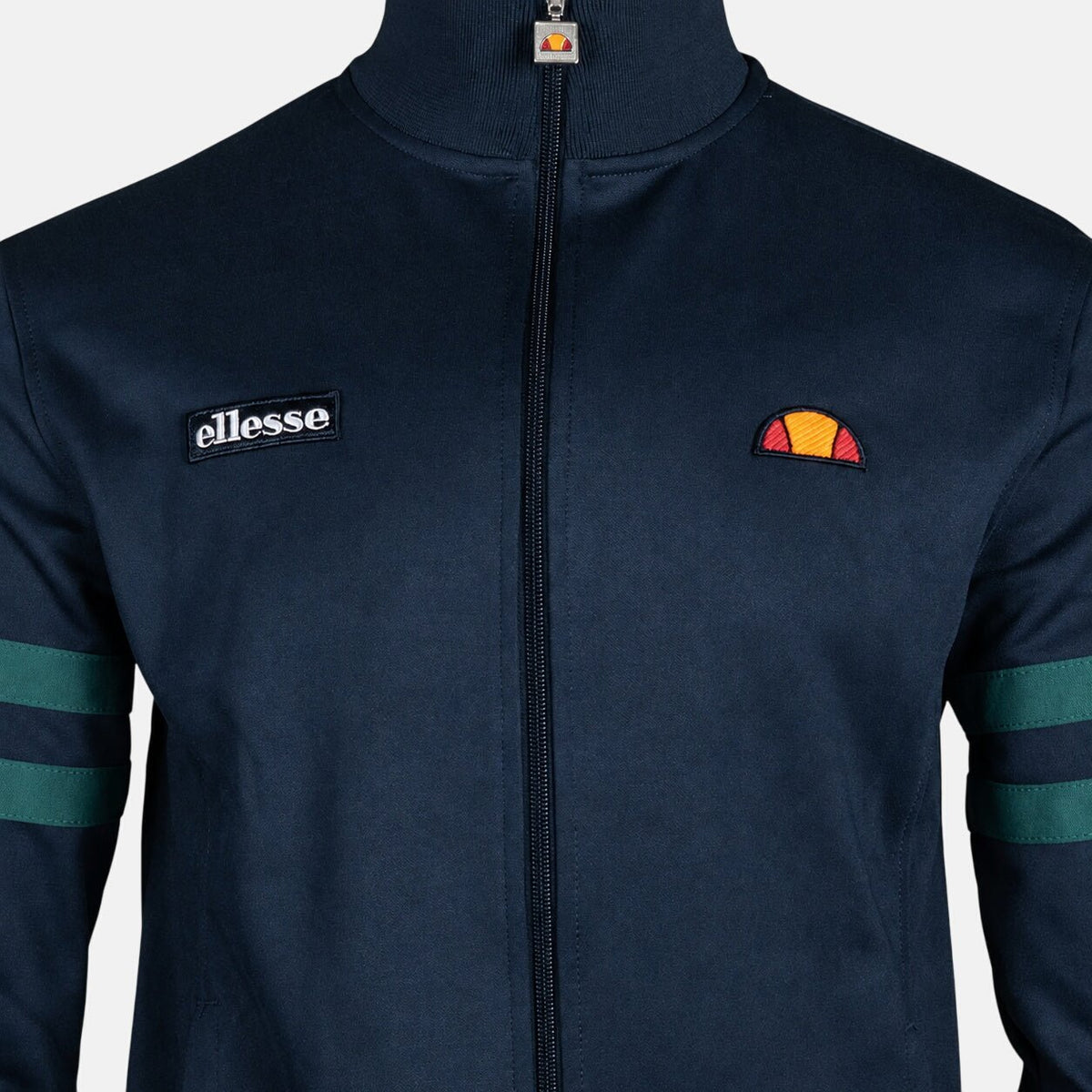Ellesse Roma Track Top Jacket Navy/Teal | Northern Threads Designer Menswear