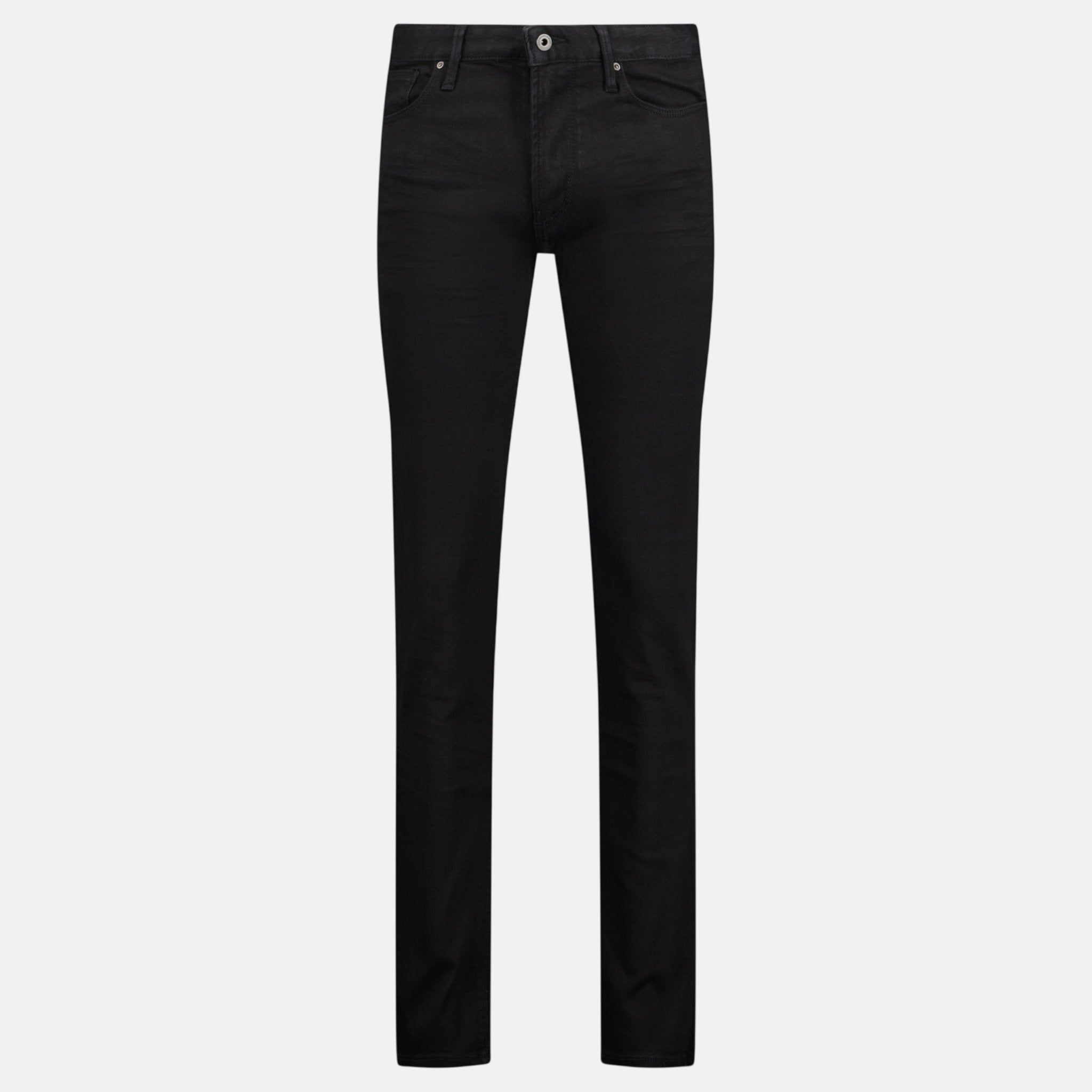 Emporio Armani J06 Slim Fit 5 Pocket Jeans Black - C67 - northern threads uk