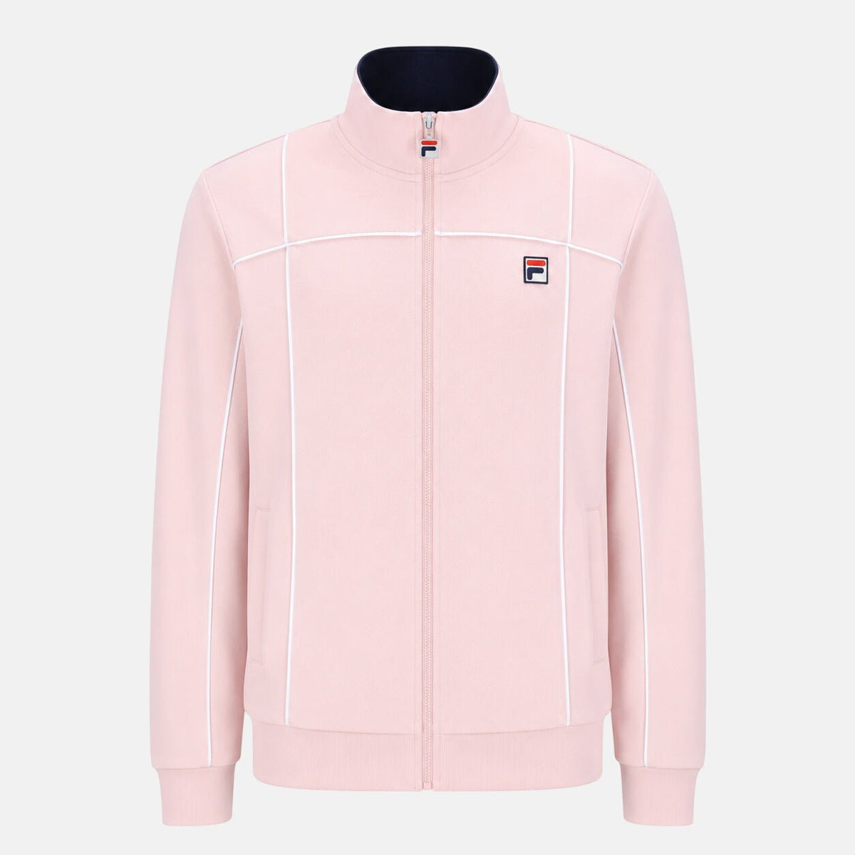 Fila Armando Track Top Jacket Pale Lilac/White | Northern Threads Designer Menswear