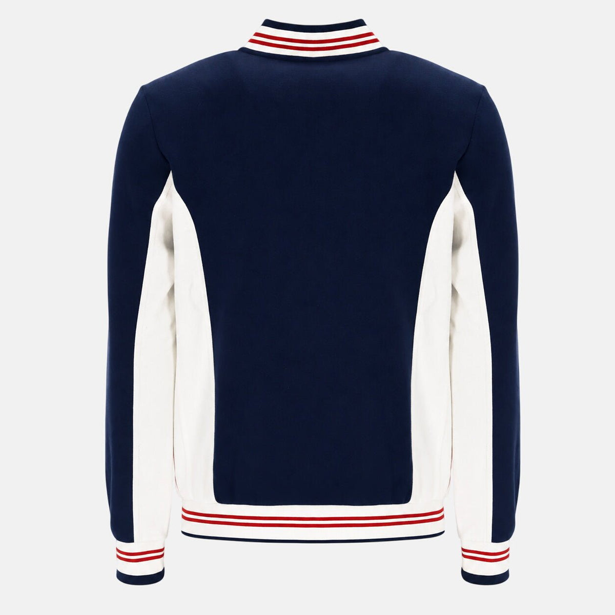 Fila Settanta Baseball Track Top Jacket Fila Navy/Gardenia/Fila Red | Northern Threads Designer Menswear