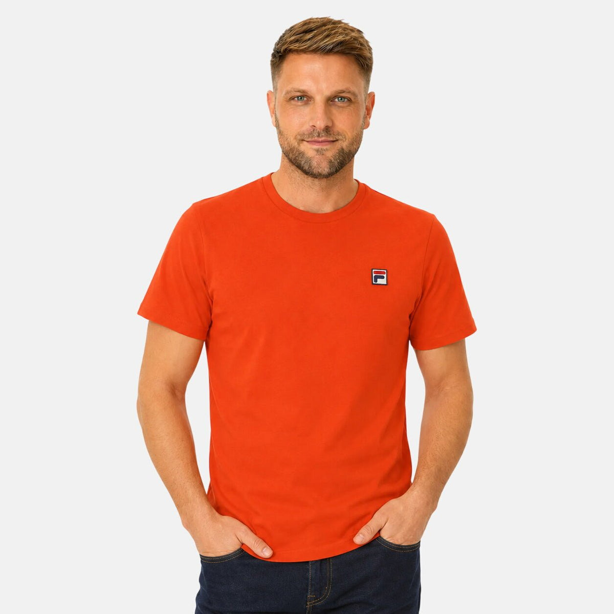 Fila Sunny Essential T-Shirt Tiger Lilly | Northern Threads Designer Menswear