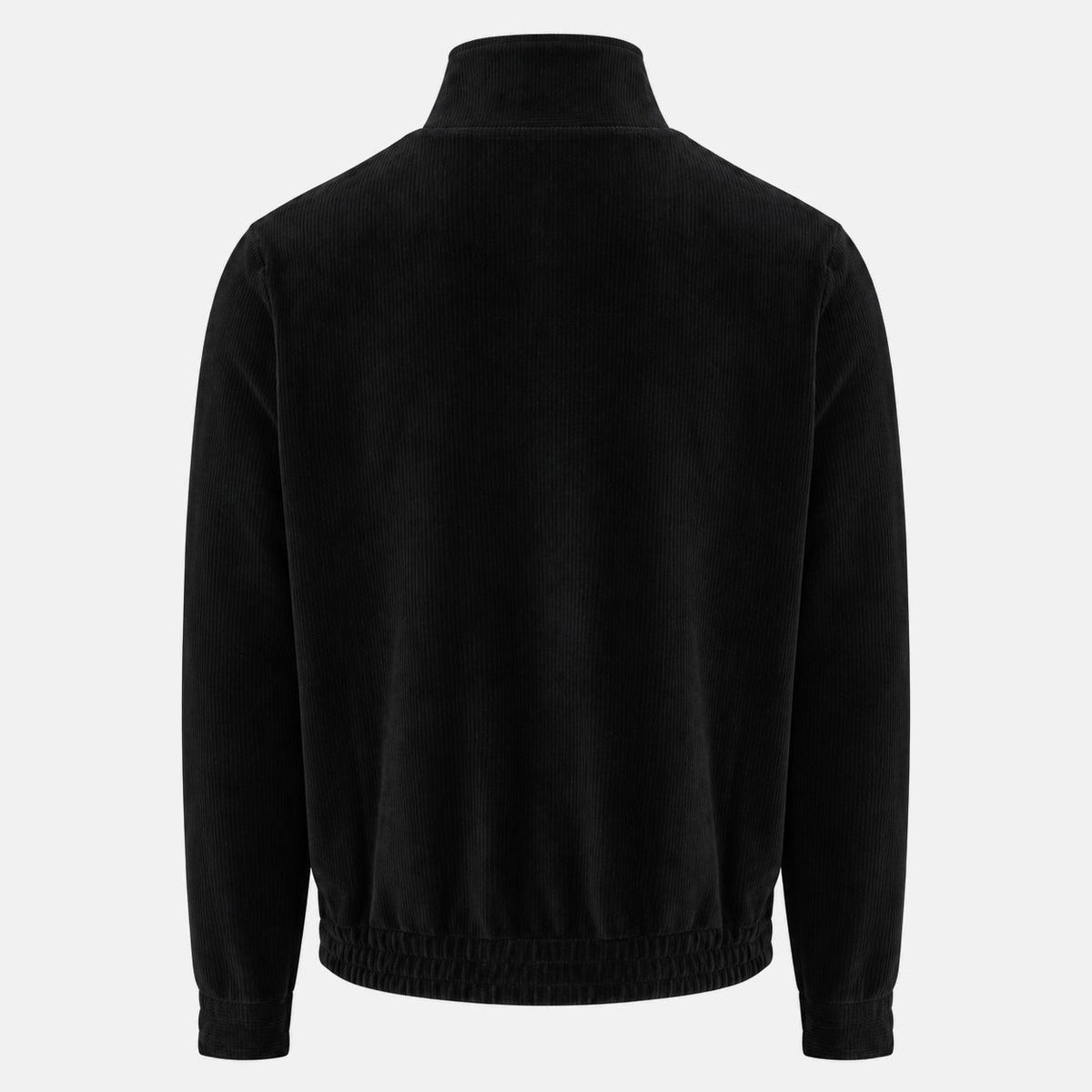 Fila Walter Corduroy Track Top Jacket Black | Northern Threads Designer Menswear