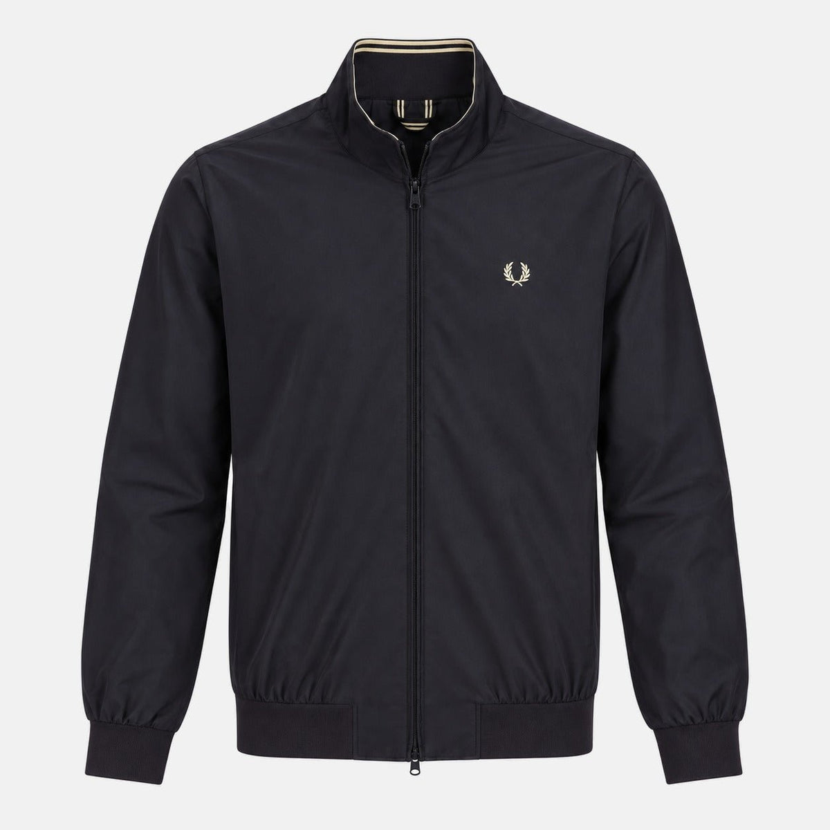 Fred Perry Brentham Jacket Black | Northern Threads Designer Menswear