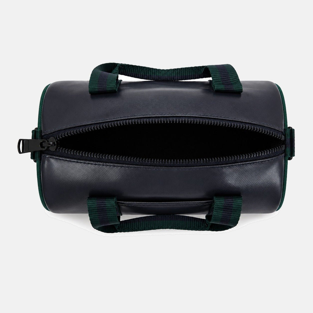 Fred Perry Classic Mini Barrel Bag Navy/Grassroots | Northern Threads Designer Menswear