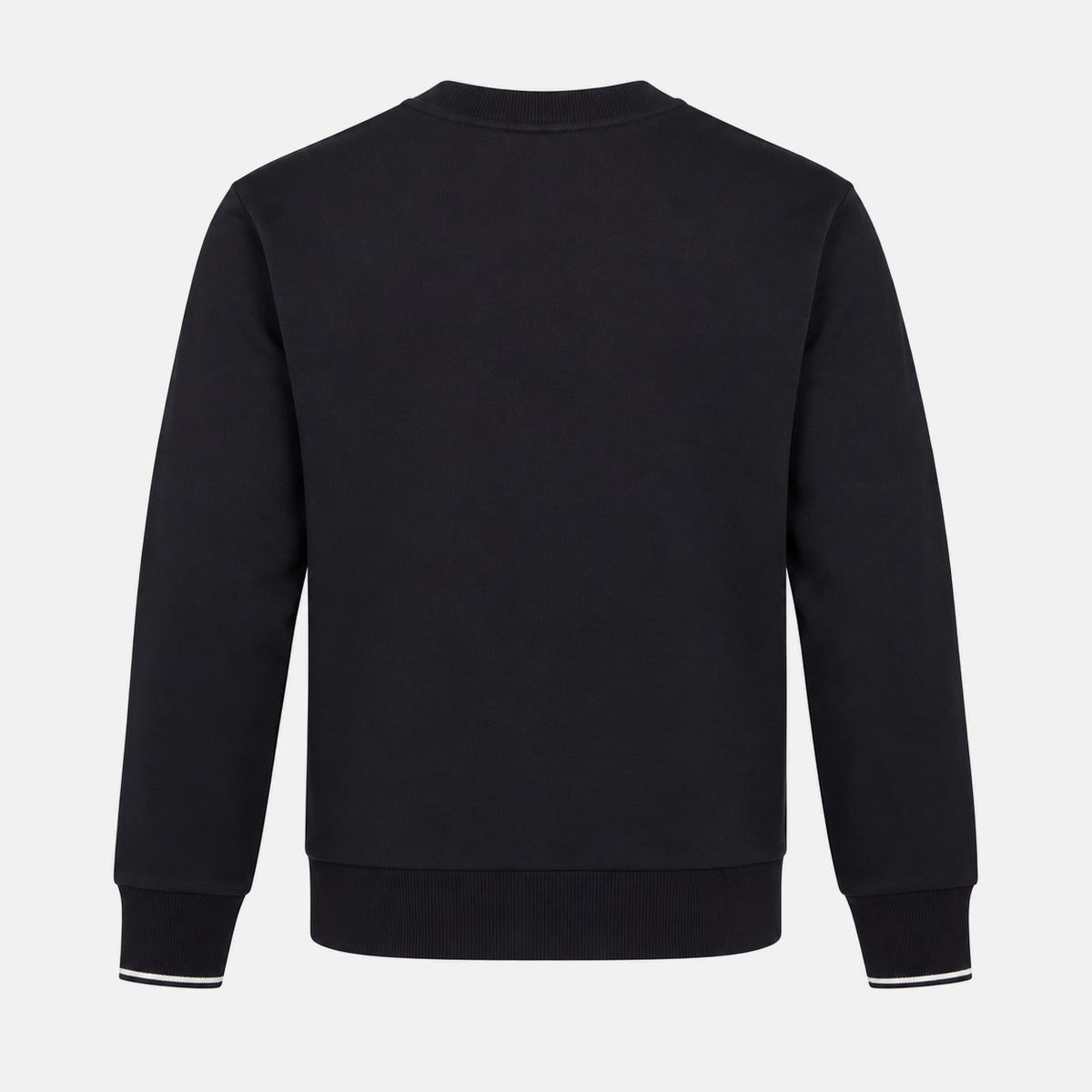 Fred Perry Crew Neck Sweatshirt Black | Northern Threads Designer Menswear