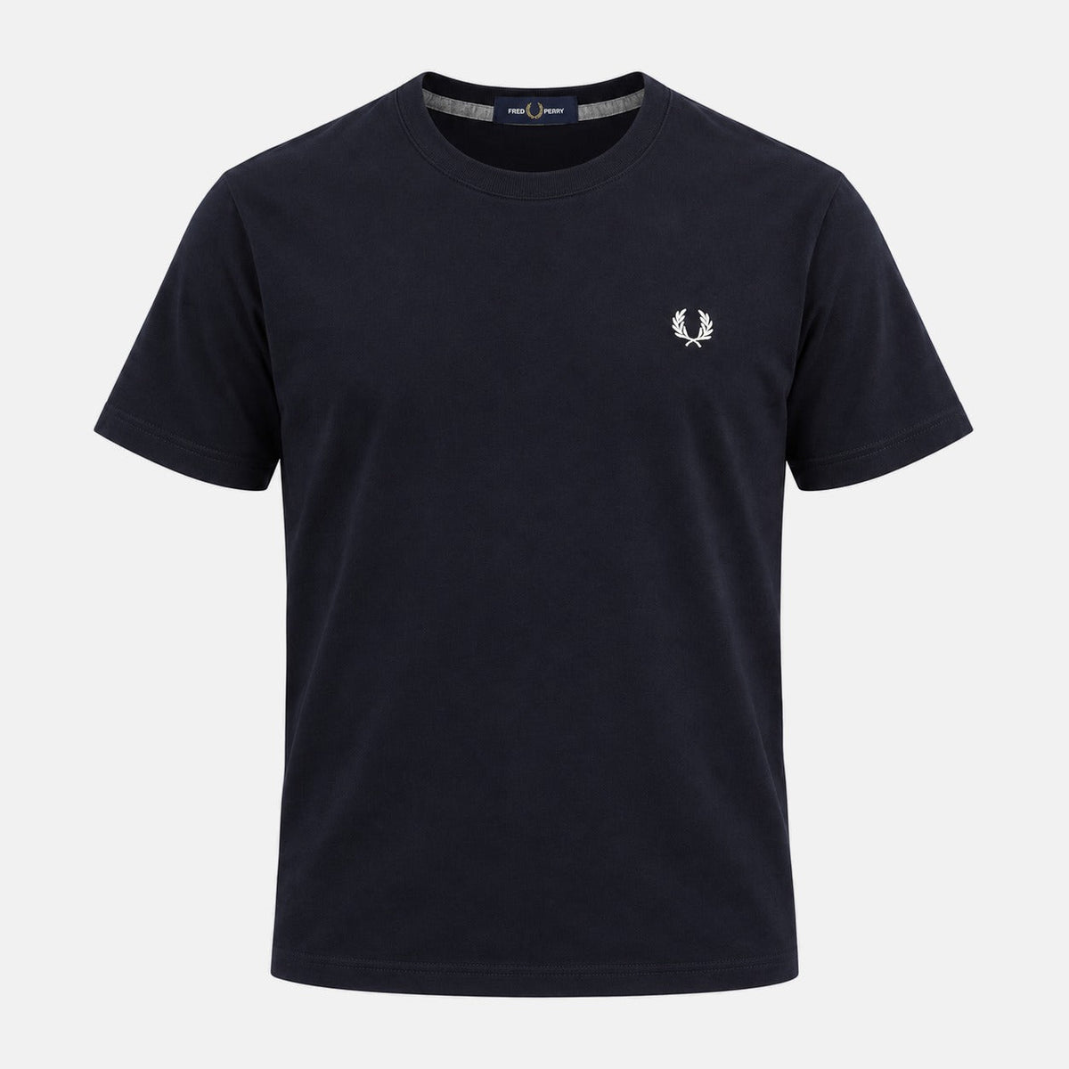 Fred Perry Crew Neck T-Shirt Navy | Northern Threads Designer Menswear