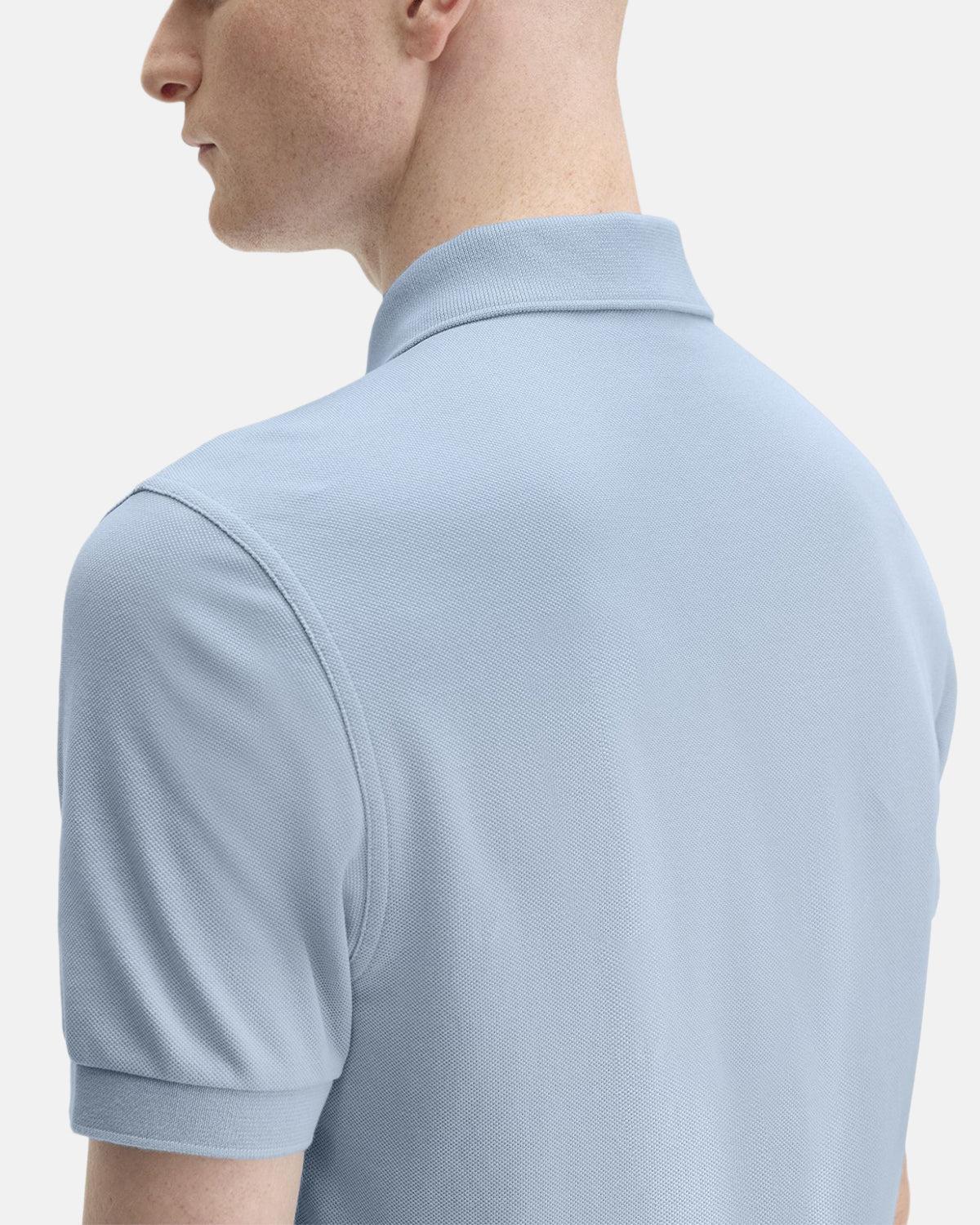 FRED PERRY M6000 POLO SHIRT LIGHT SMOKE NAVY - northern threads