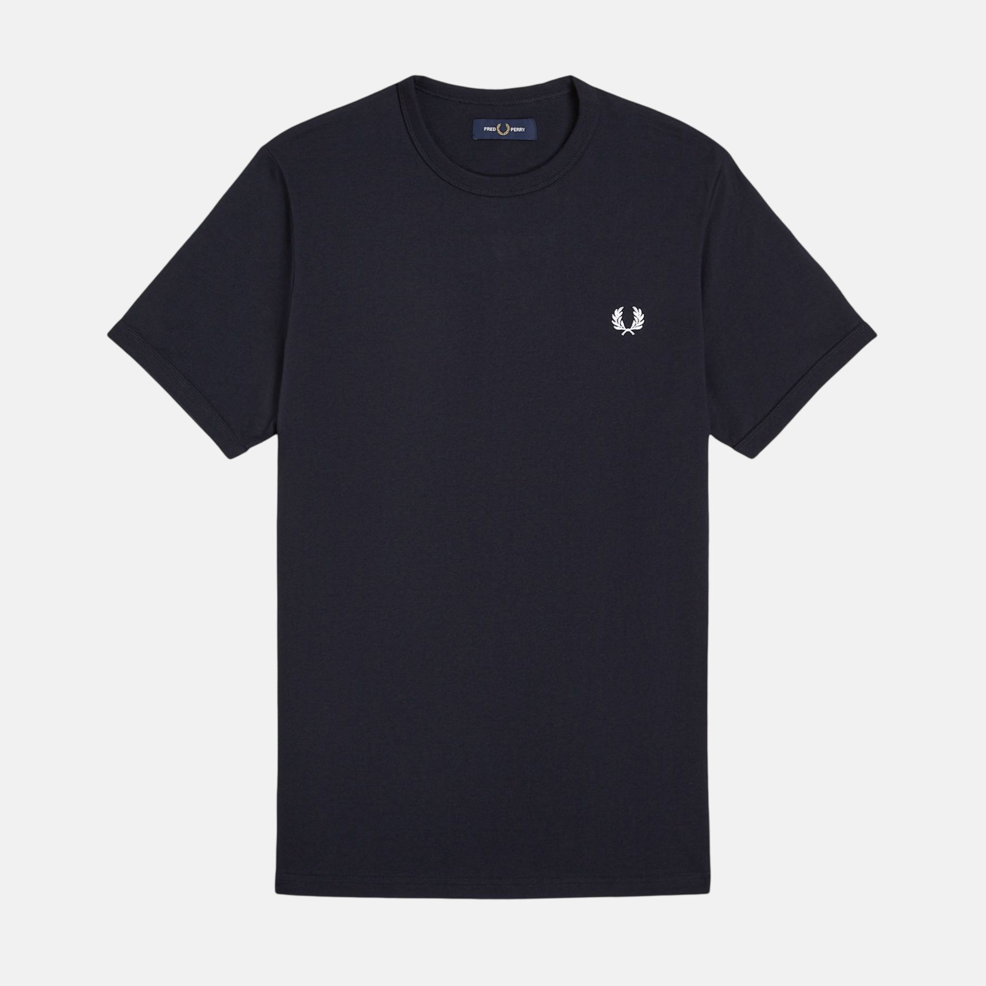 Fred Perry Ringer T-Shirt Navy - SPR608-M - northern threads uk