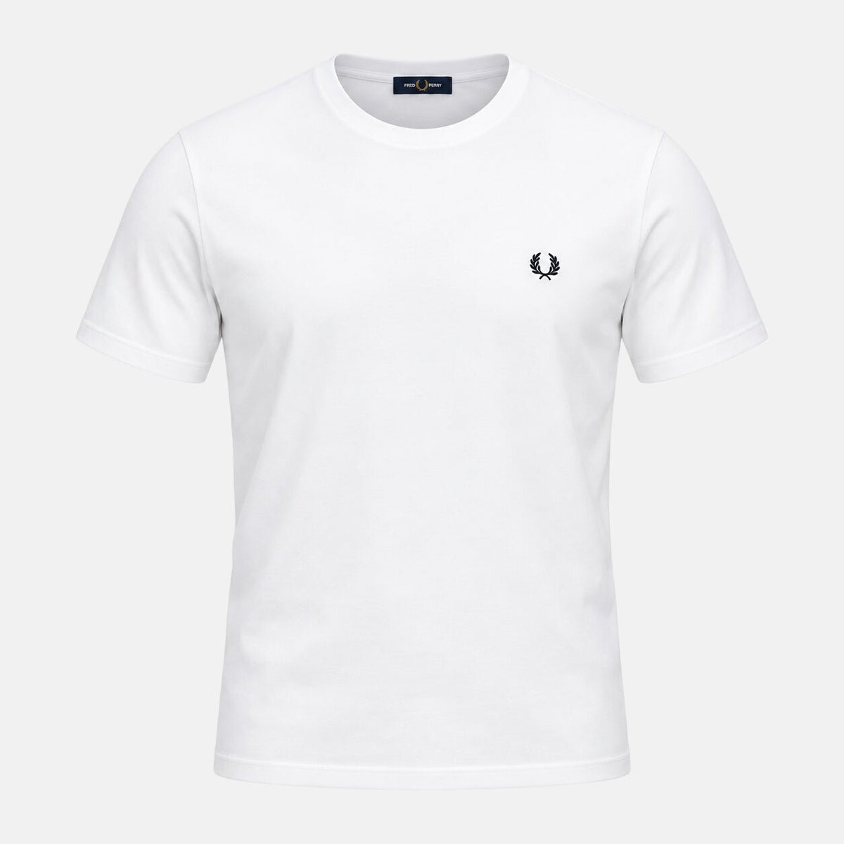 Fred Perry Ringer T-Shirt White | Northern Threads Designer Menswear
