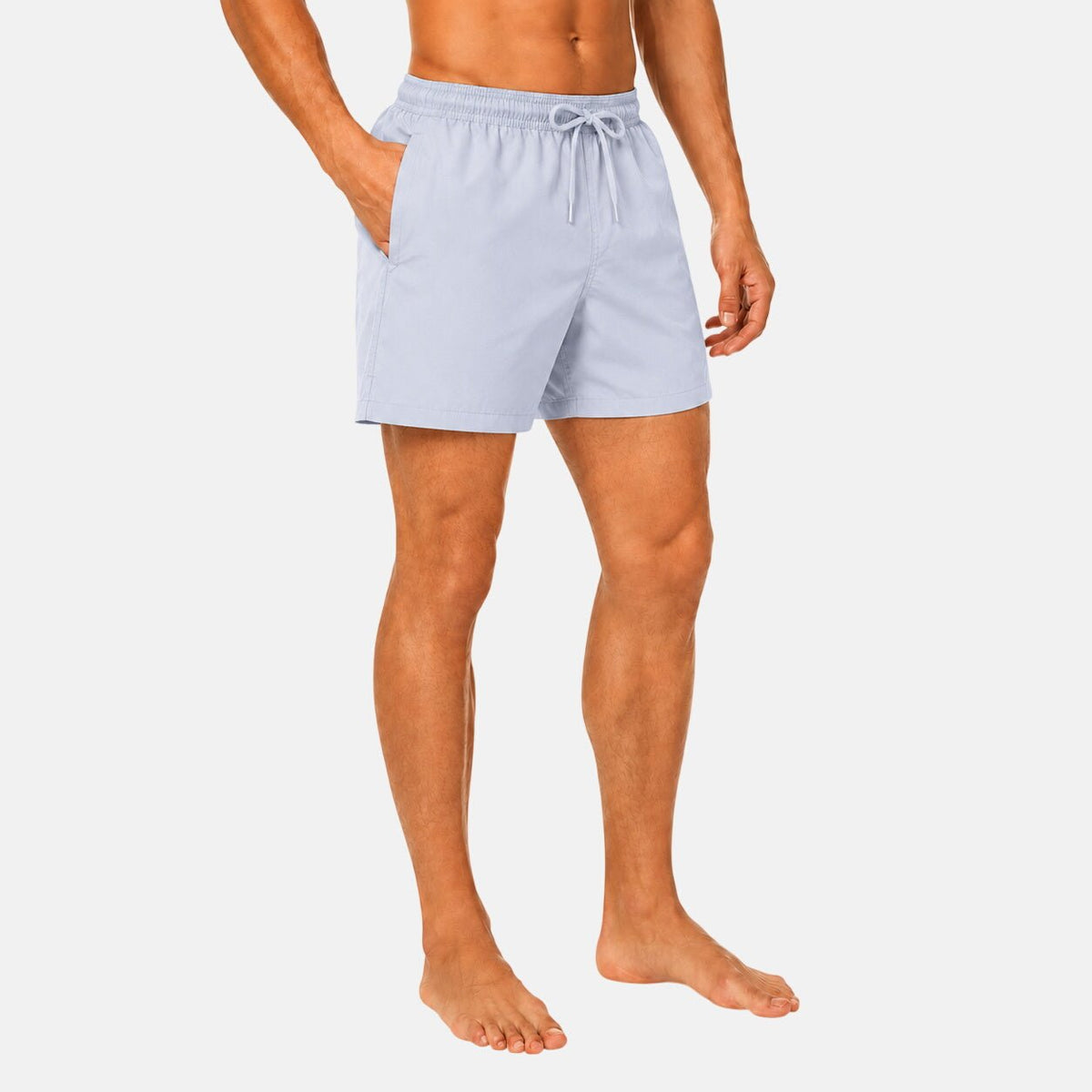 Fred Perry Swim Shorts Dusky Blue | Northern Threads Designer Menswear