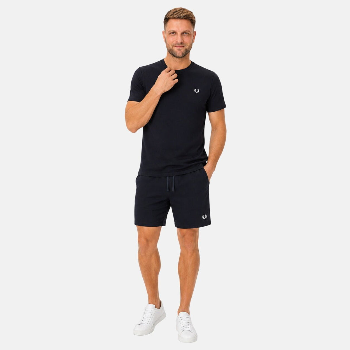 Fred Perry Swim Shorts Navy | Northern Threads Designer Menswear