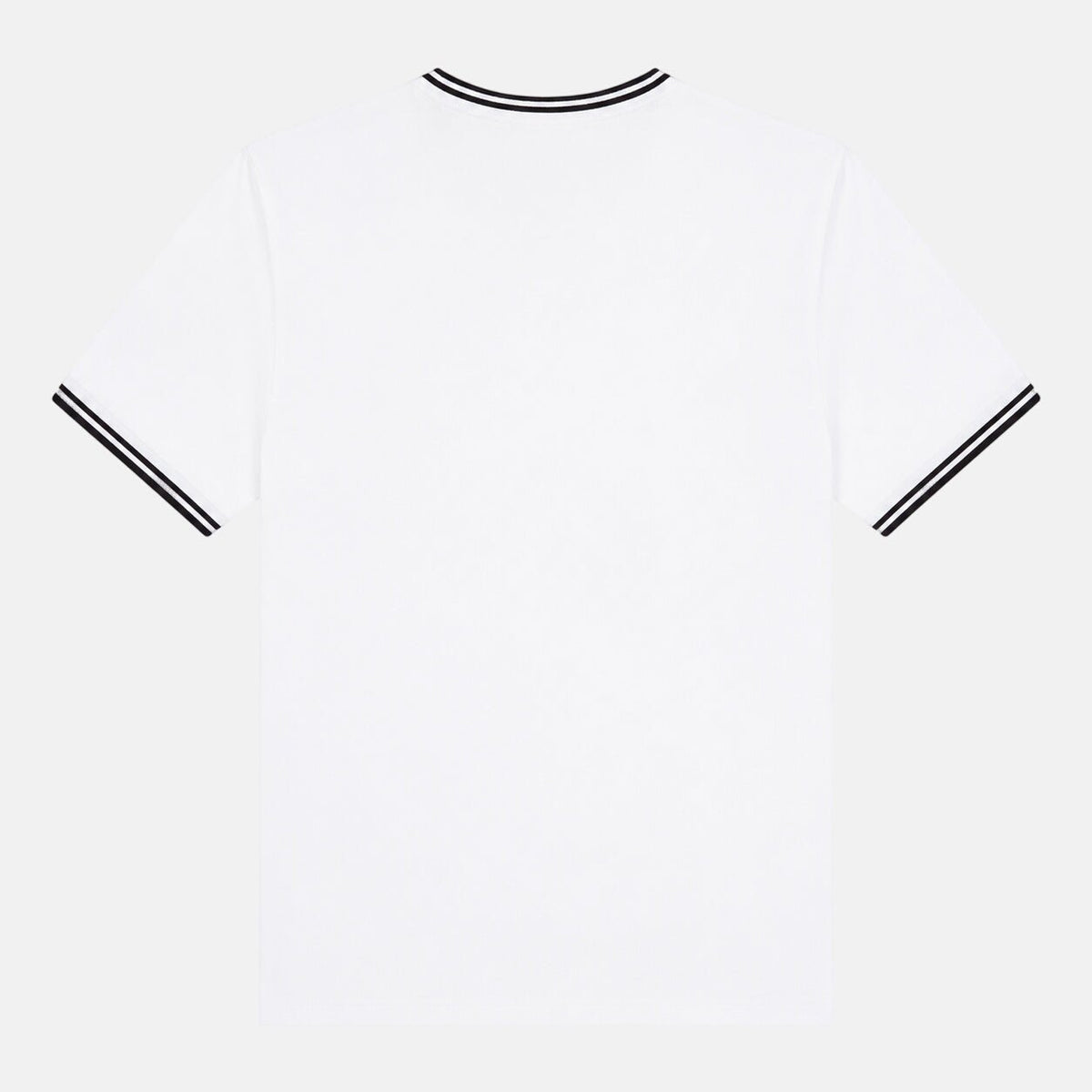 Fred Perry Twin Tipped T-Shirt White | Northern Threads Designer Menswear