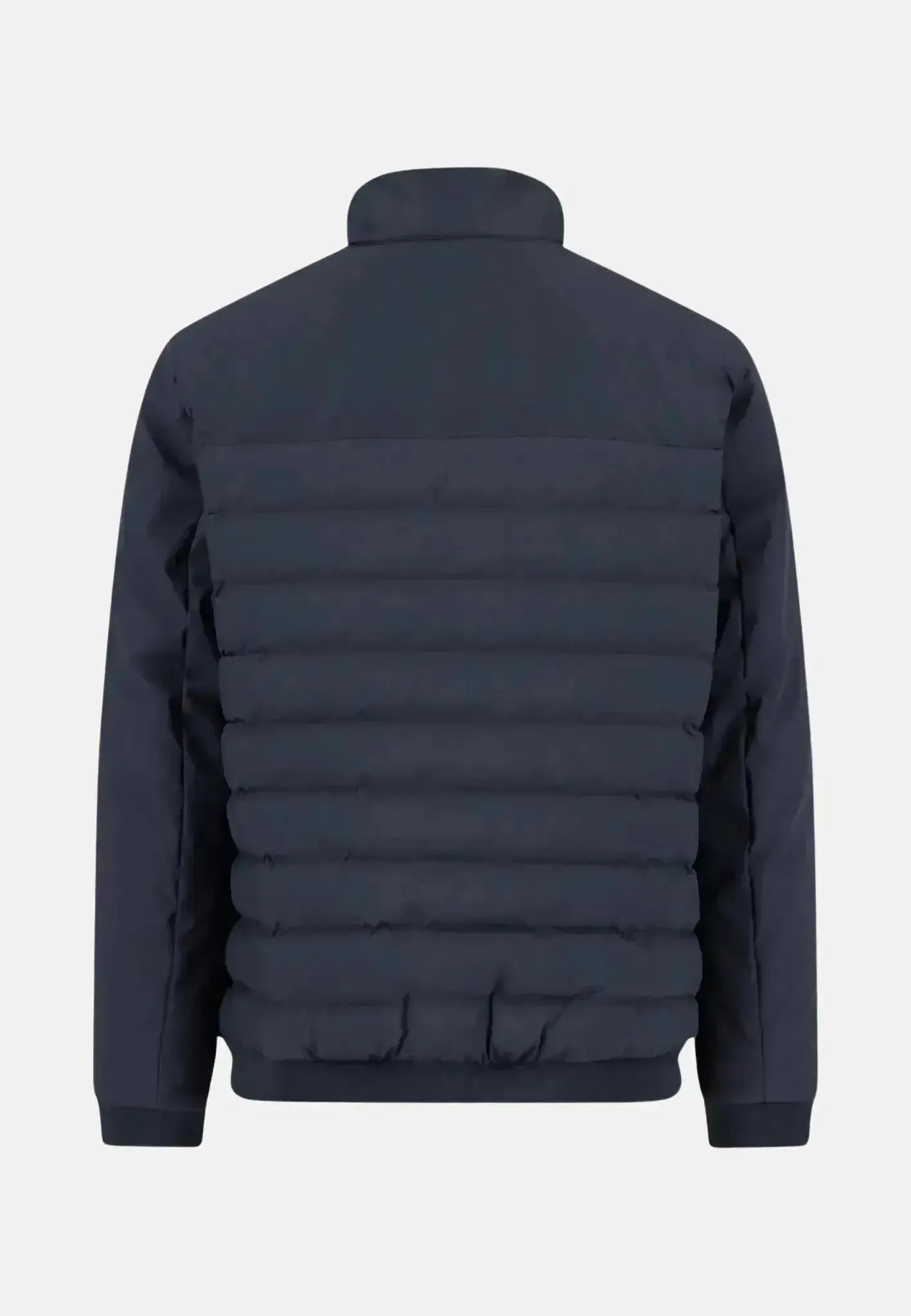 Fynch - Hatton Basic Puffer Hybrid Jacket Dark Navy - 15092603-688-S - northern threads uk