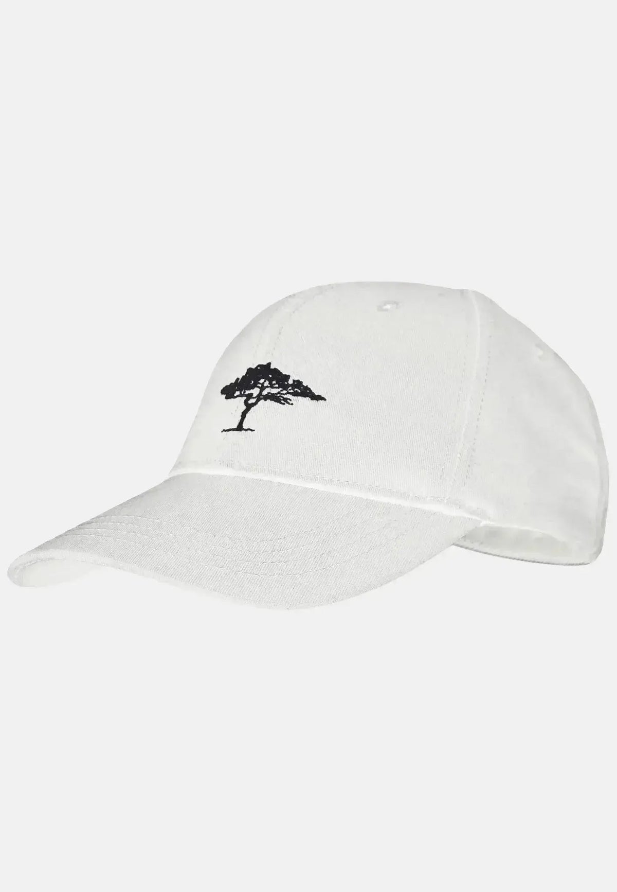 Fynch-Hatton Cotton Chino Baseball Cap White | Northern Threads Designer Menswear