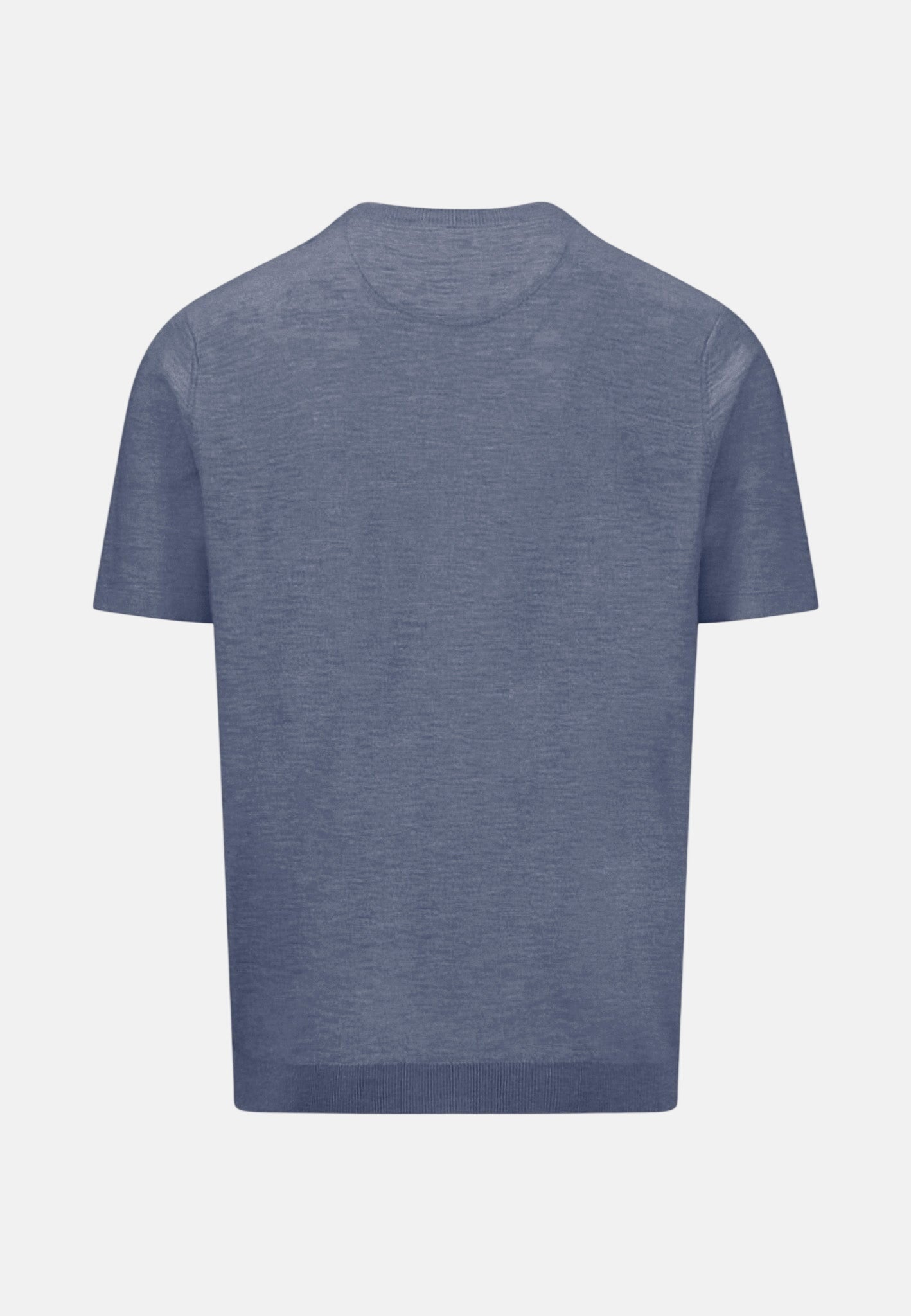 Fynch - Hatton Cotton Linen Fine Knit T-Shirt Horizon - northern threads