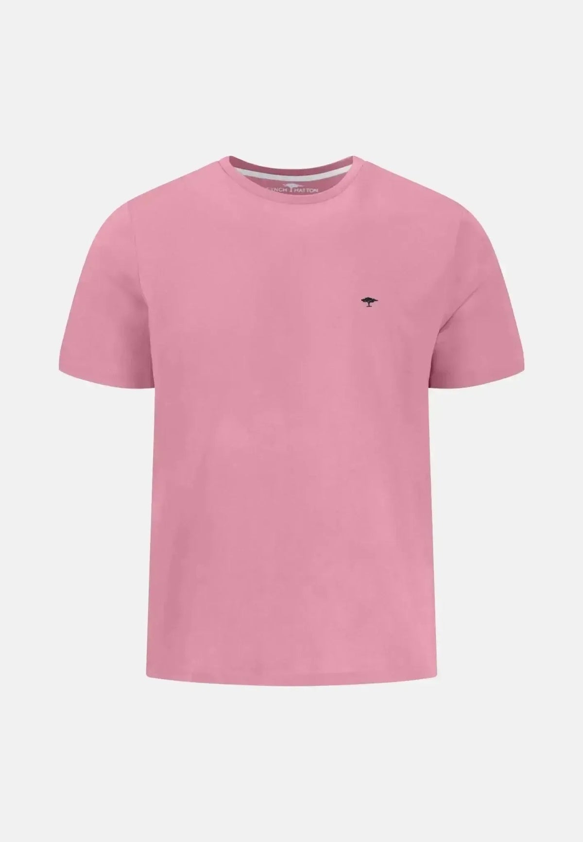 Fynch-Hatton Crew Neck T-Shirt Peony | Northern Threads Designer Menswear
