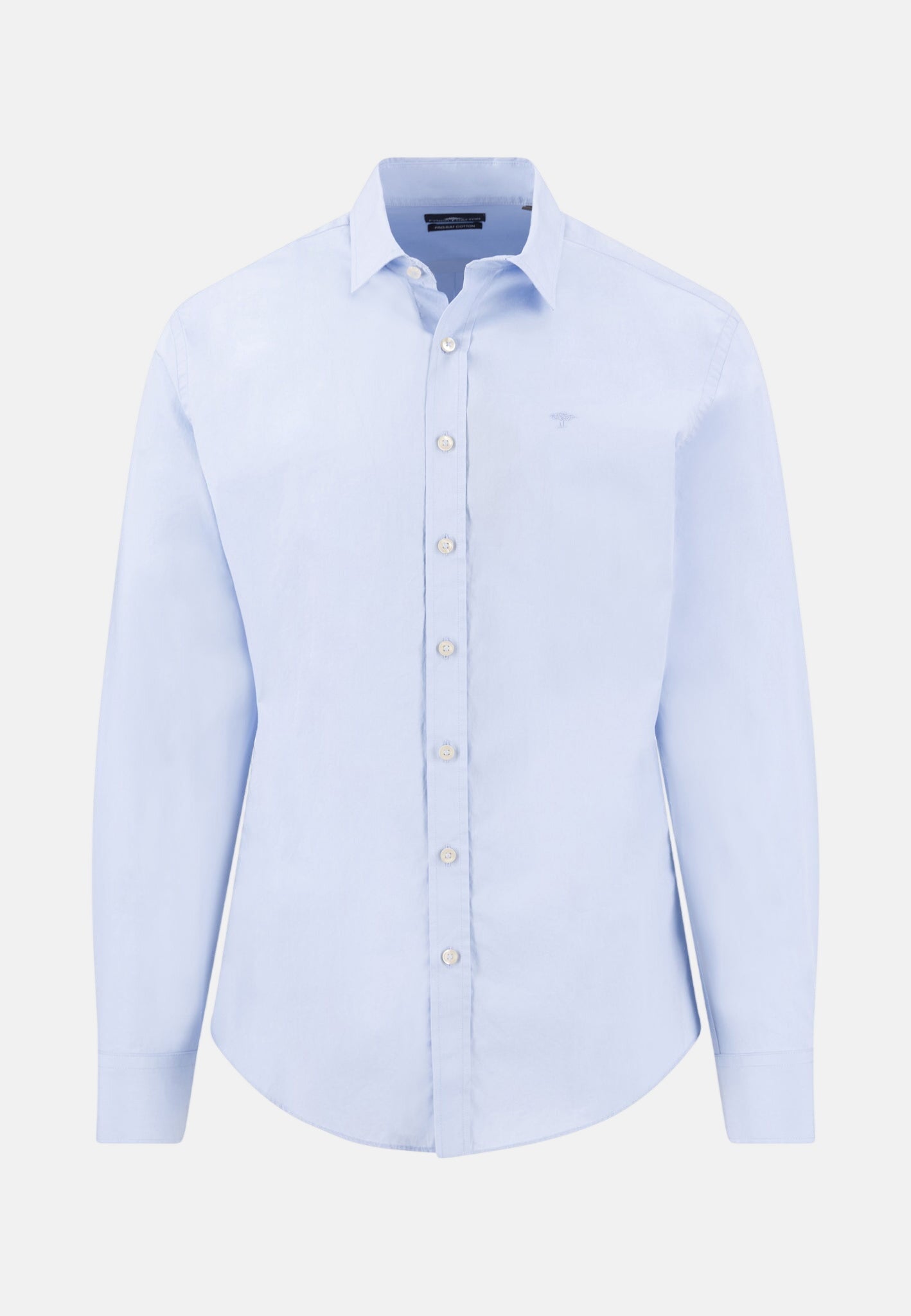 Fynch - Hatton Essential Poplin Shirt New Breeze - 16139010-653-M - northern threads uk