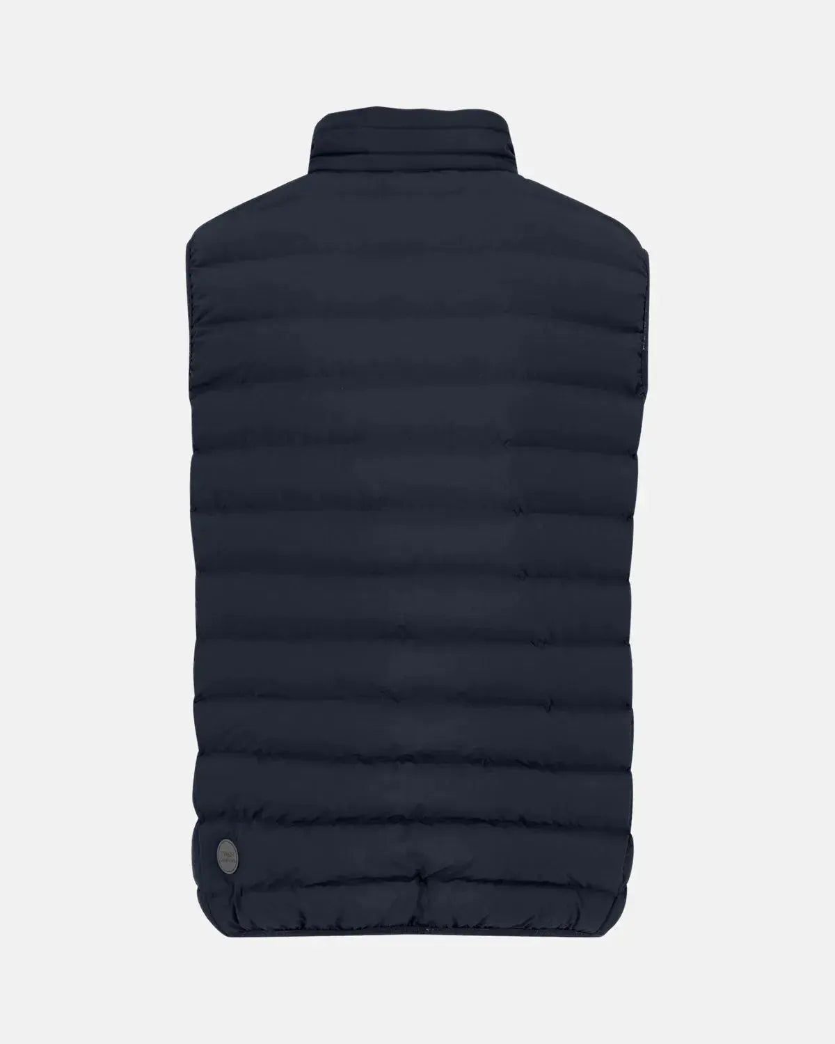 FYNCH-HATTON-FYNCH-HATTON BASIC LIGHT WEIGHT GILET DARK NAVY-NORTHERN THREADS DESIGNER MENSWEAR