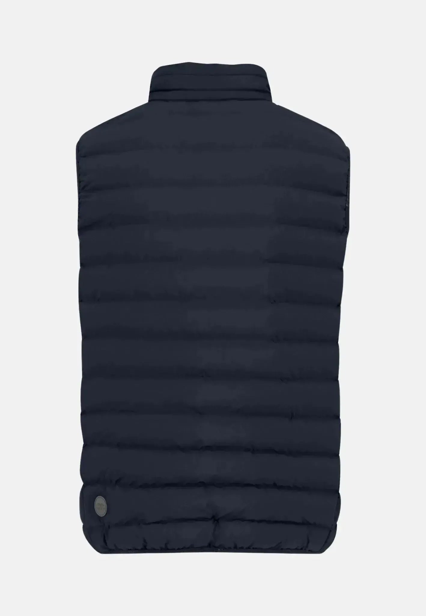 FYNCH-HATTON-Fynch-Hatton Basic Light Weight Gilet Dark Navy-NORTHERN THREADS DESIGNER MENSWEAR