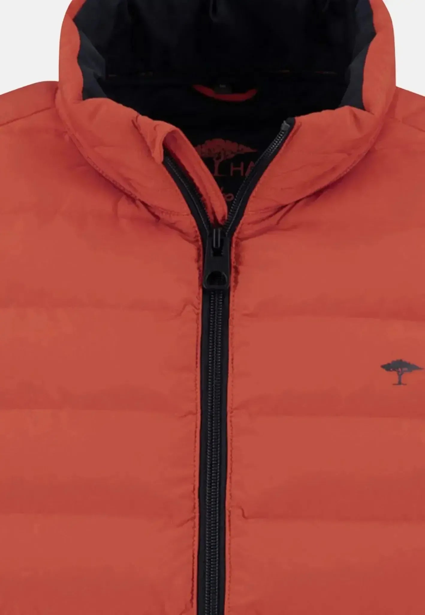 FYNCH-HATTON-Fynch-Hatton Basic Light Weight Gilet Spicy Red-NORTHERN THREADS DESIGNER MENSWEAR