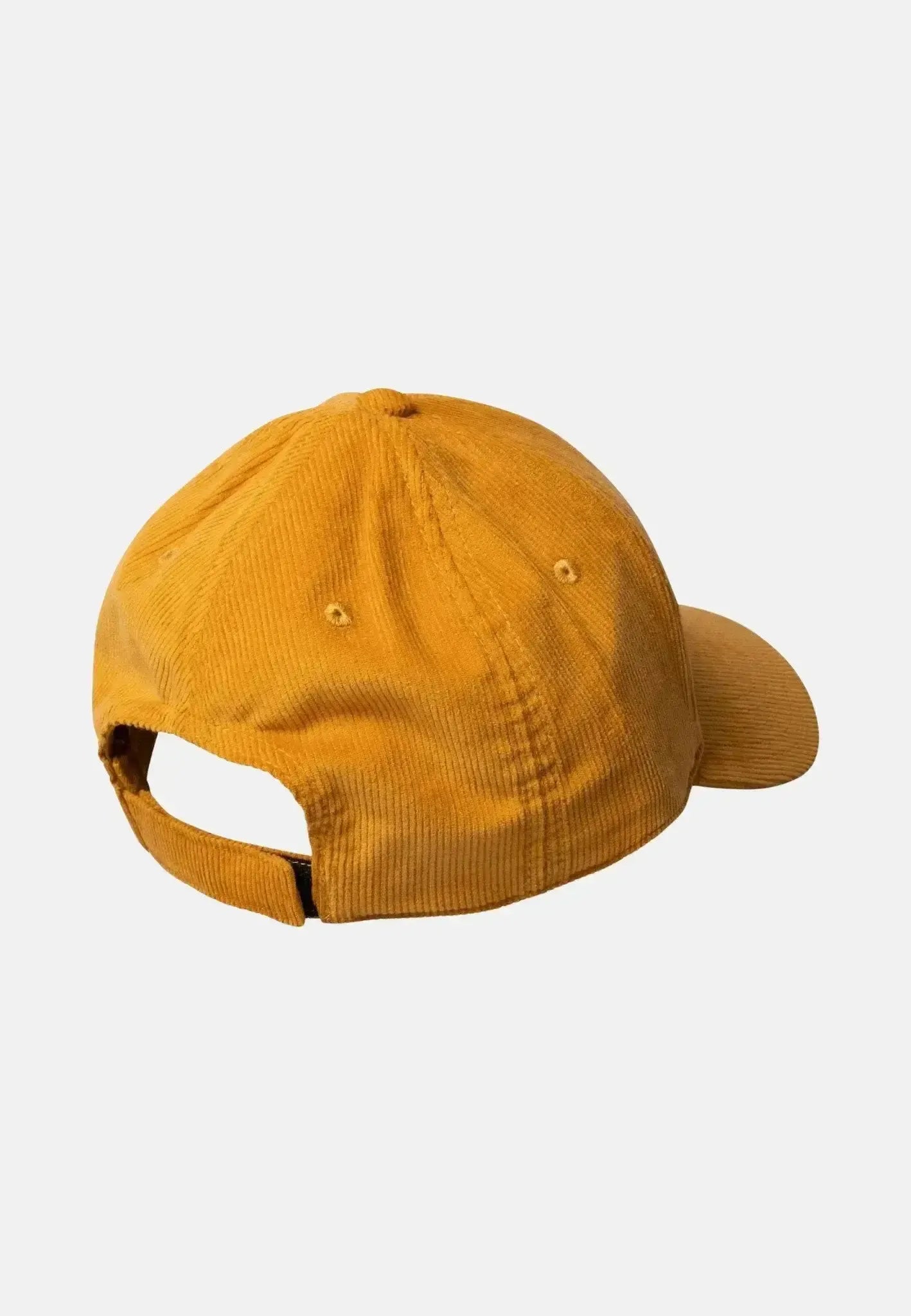 FYNCH-HATTON-Fynch-Hatton Cotton Corduroy Baseball Cap Amber-NORTHERN THREADS DESIGNER MENSWEAR