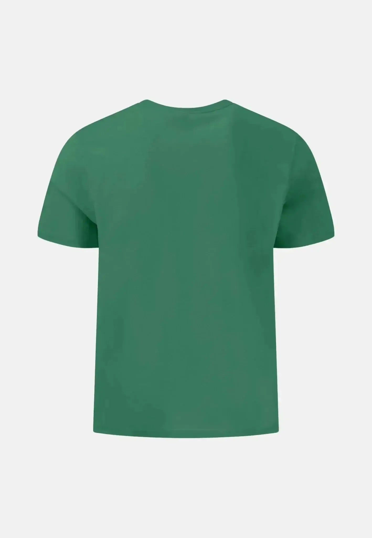 FYNCH-HATTON-Fynch-Hatton Crew Neck T-Shirt Jade-NORTHERN THREADS DESIGNER MENSWEAR
