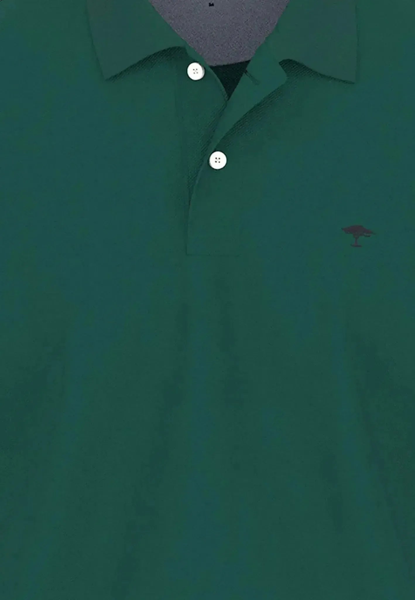 FYNCH-HATTON-Fynch-Hatton Premium Cotton Polo Shirt Pine Green-NORTHERN THREADS DESIGNER MENSWEAR