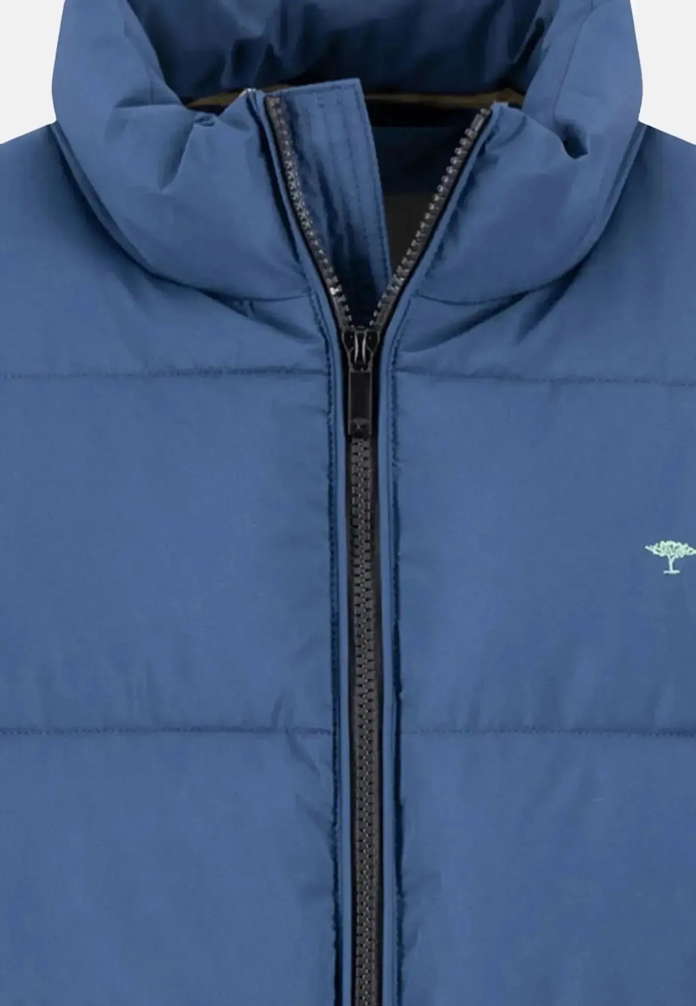 FYNCH-HATTON-Fynch-Hatton Puffer Gilet Vest Misty Blue-NORTHERN THREADS DESIGNER MENSWEAR