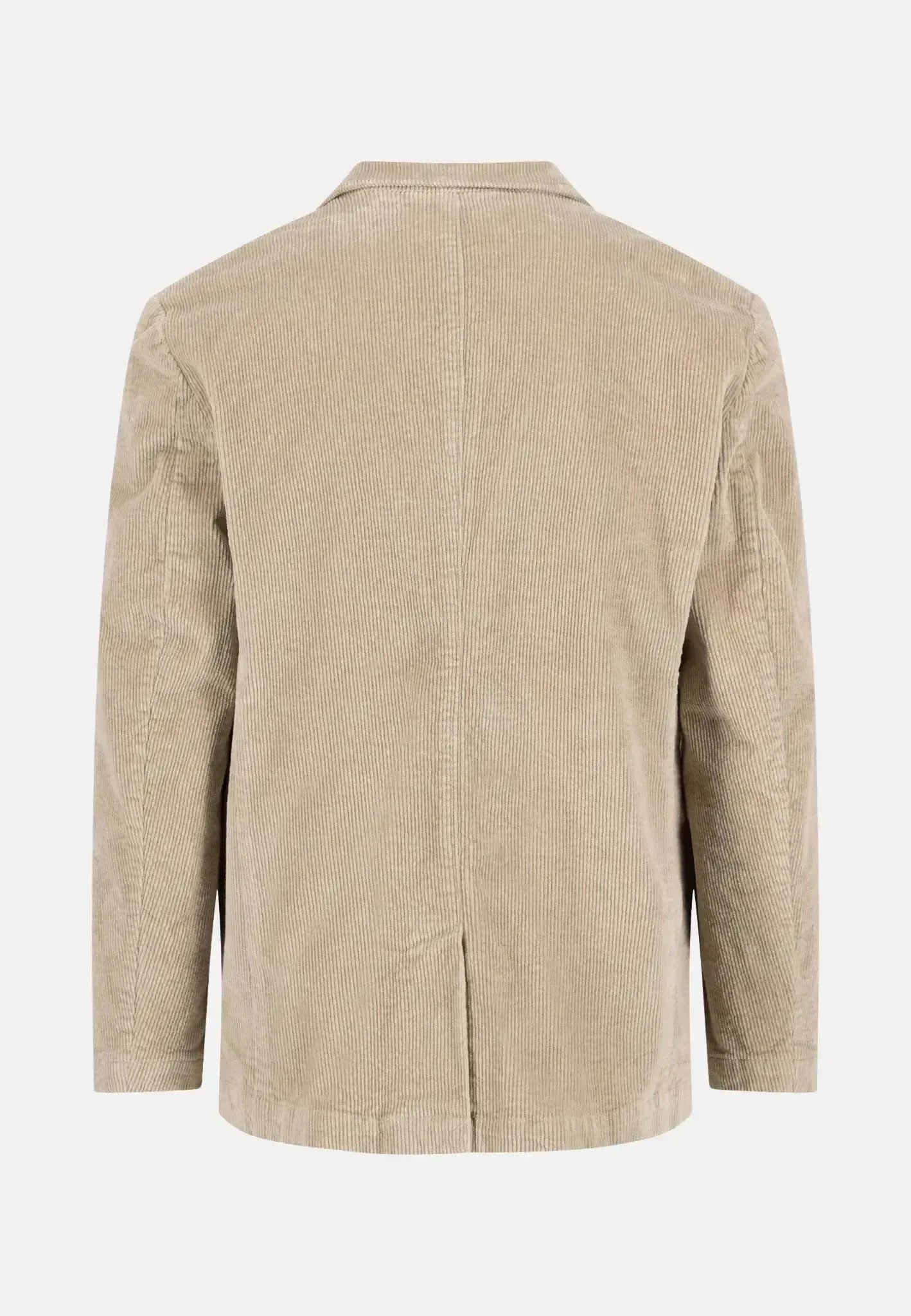 FYNCH-HATTON-Fynch-Hatton Unstructured Corduroy Blazer Beige-NORTHERN THREADS DESIGNER MENSWEAR